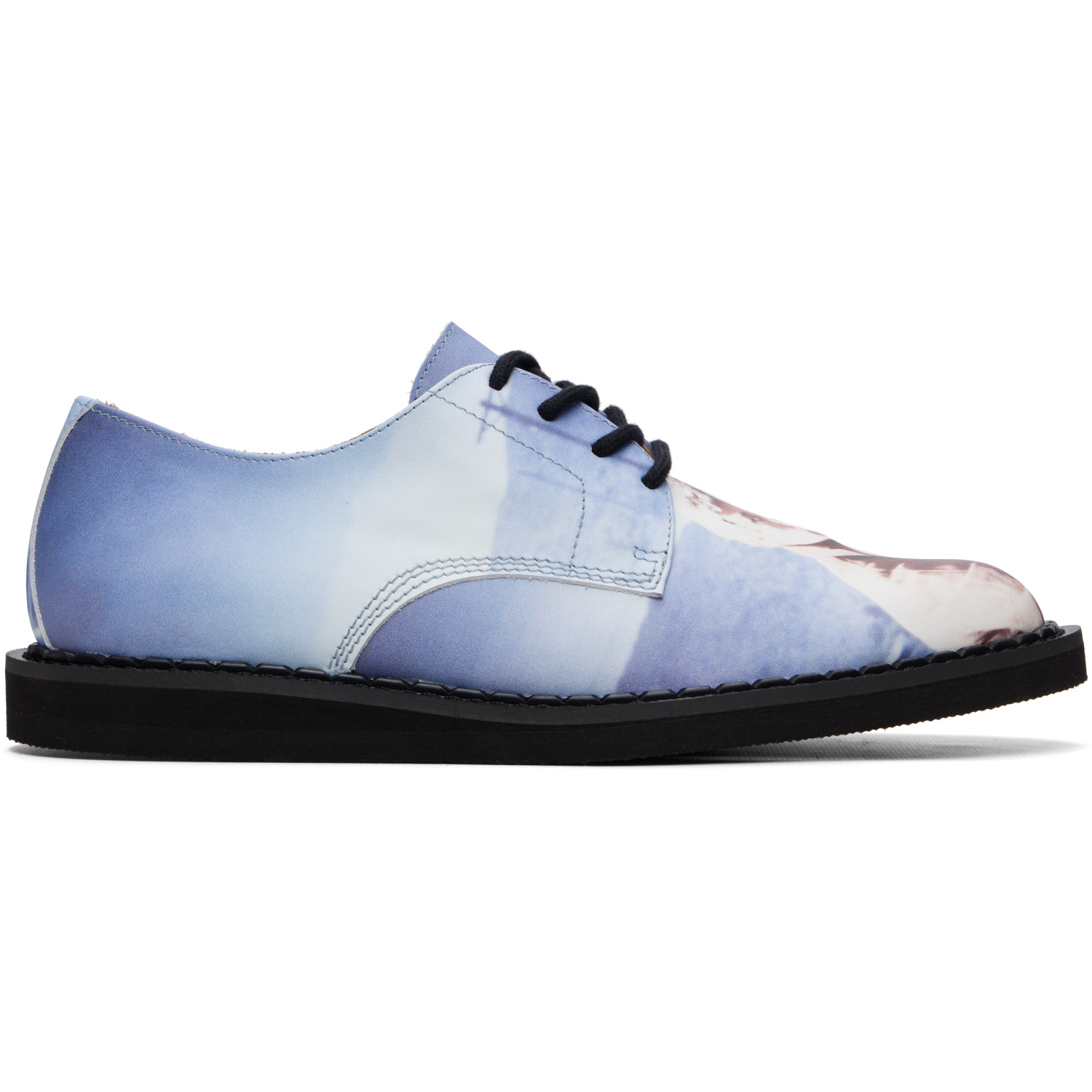 UNDERCOVER Blue George Cox Edition 4 Eyelet Derbys
