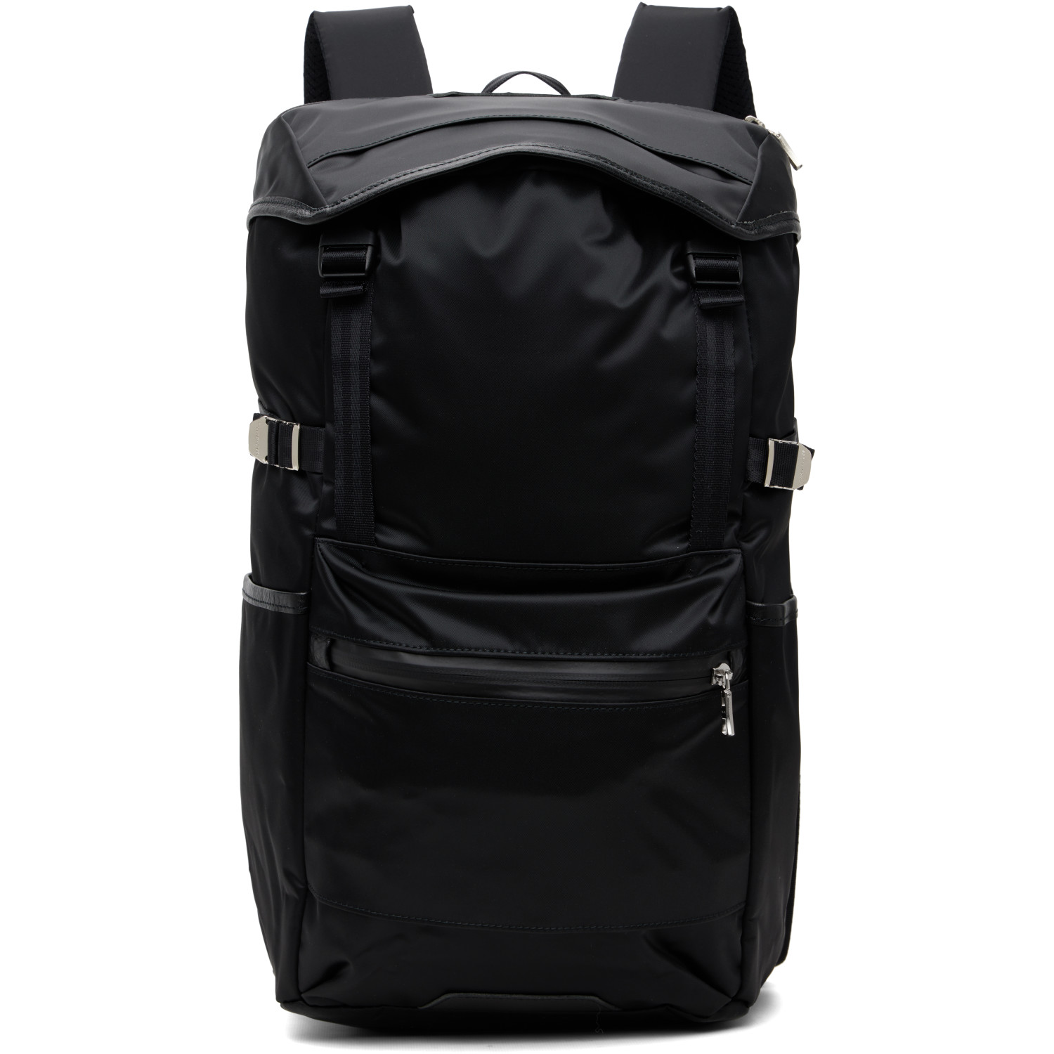 master-piece Black Progress Flap Backpack