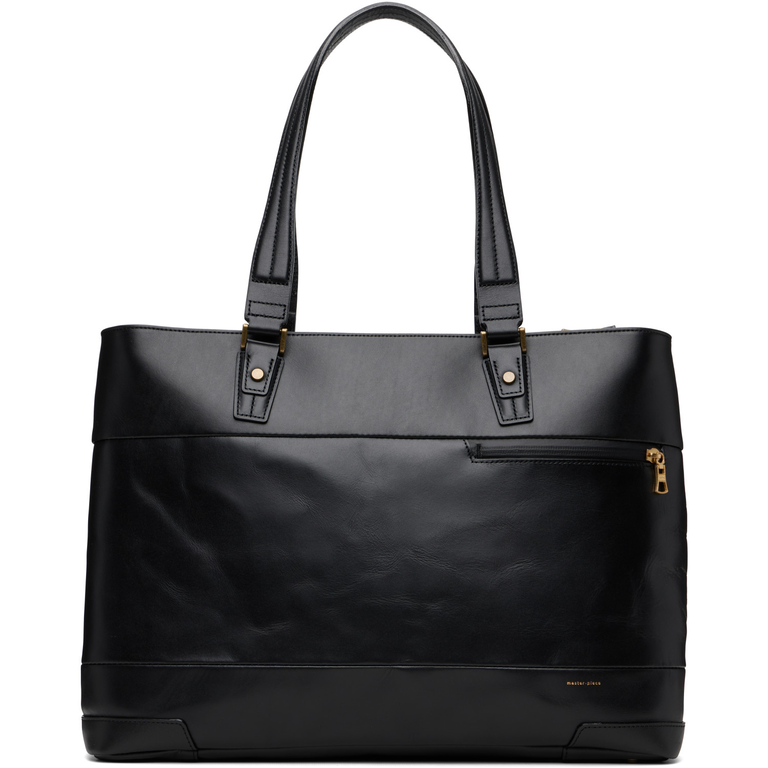 master-piece Black Gloss Briefcase