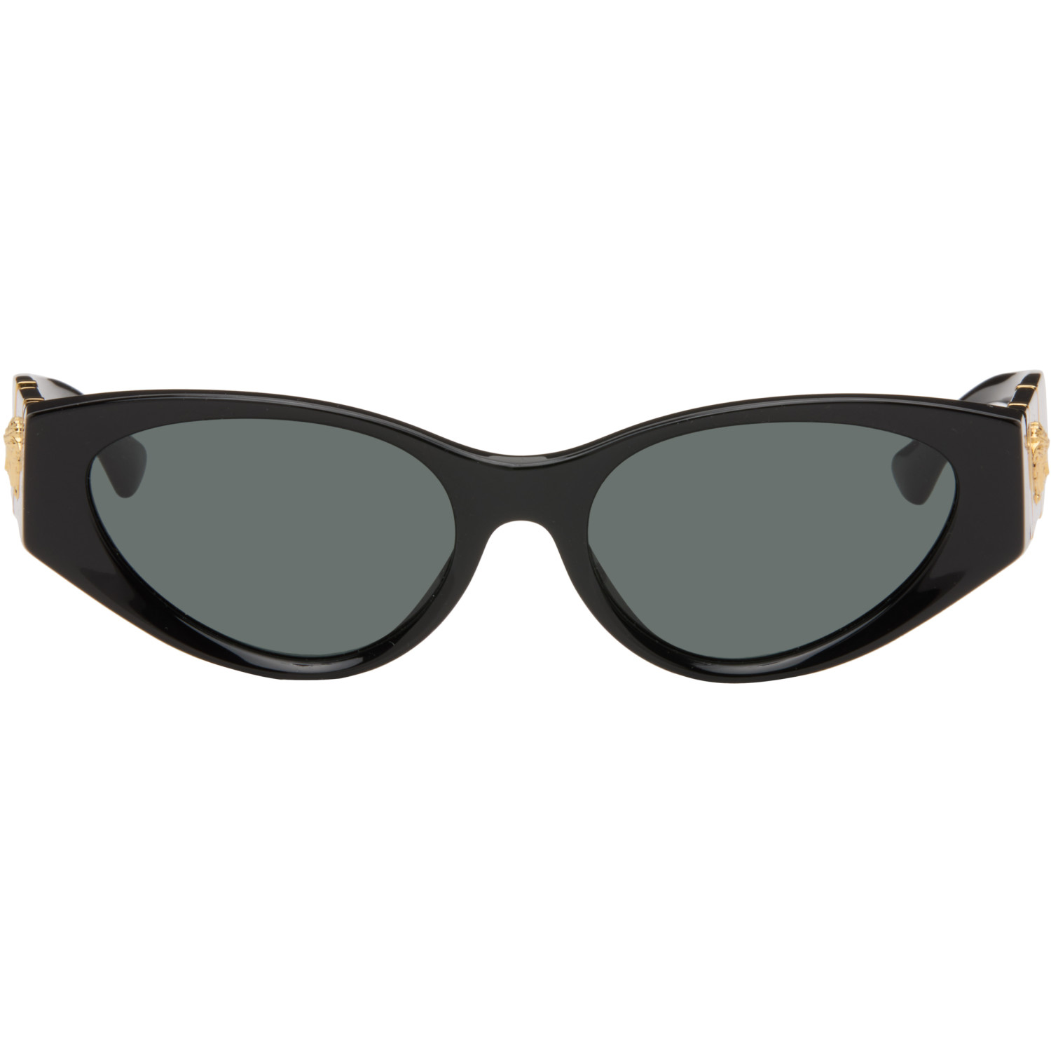 Versace Black Medusa Legend Cat-Eye Sunglasses