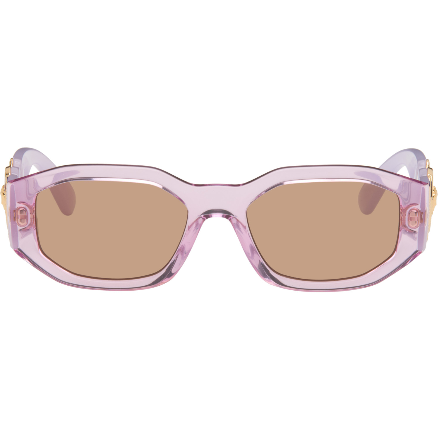 Versace Purple Medusa Biggie Sunglasses