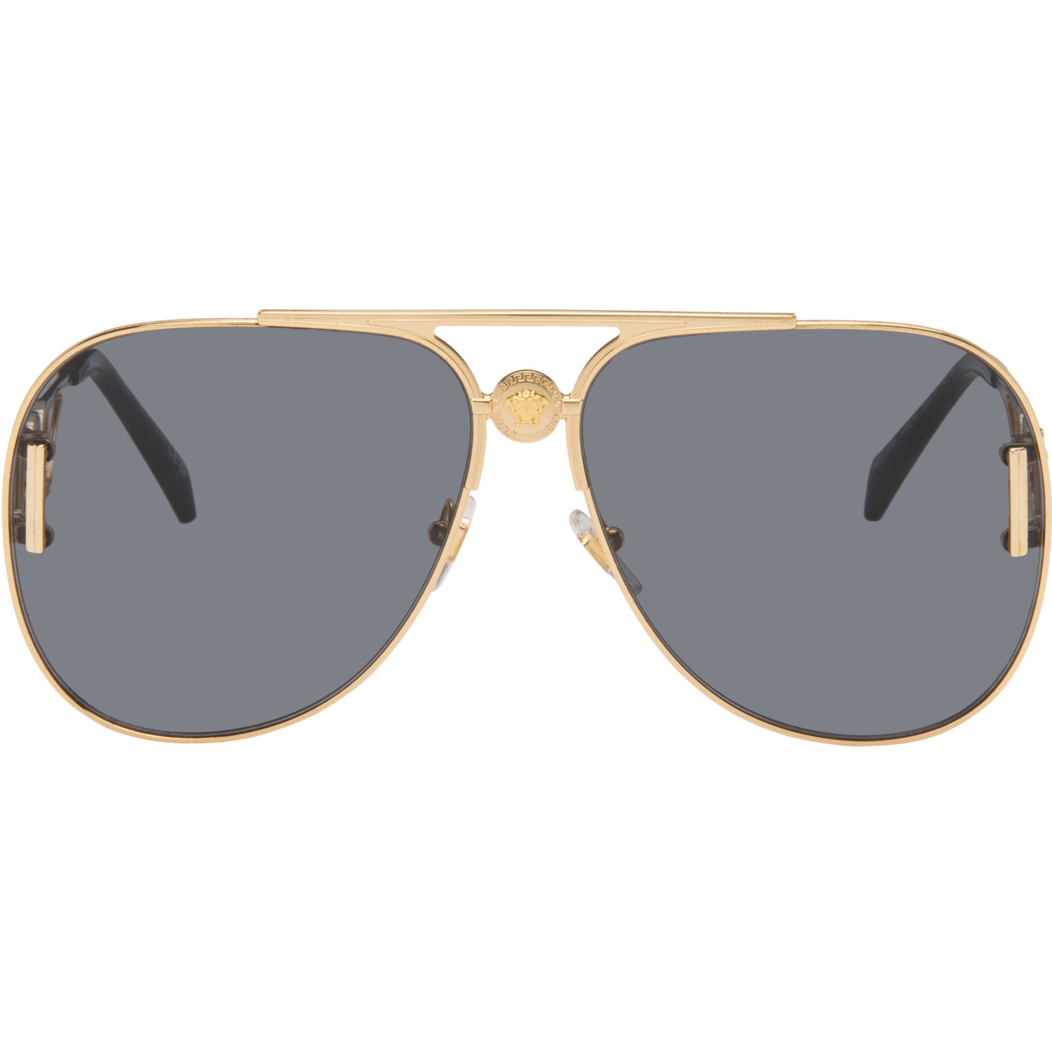 Versace Gold Medusa '95 Pilot Sunglasses