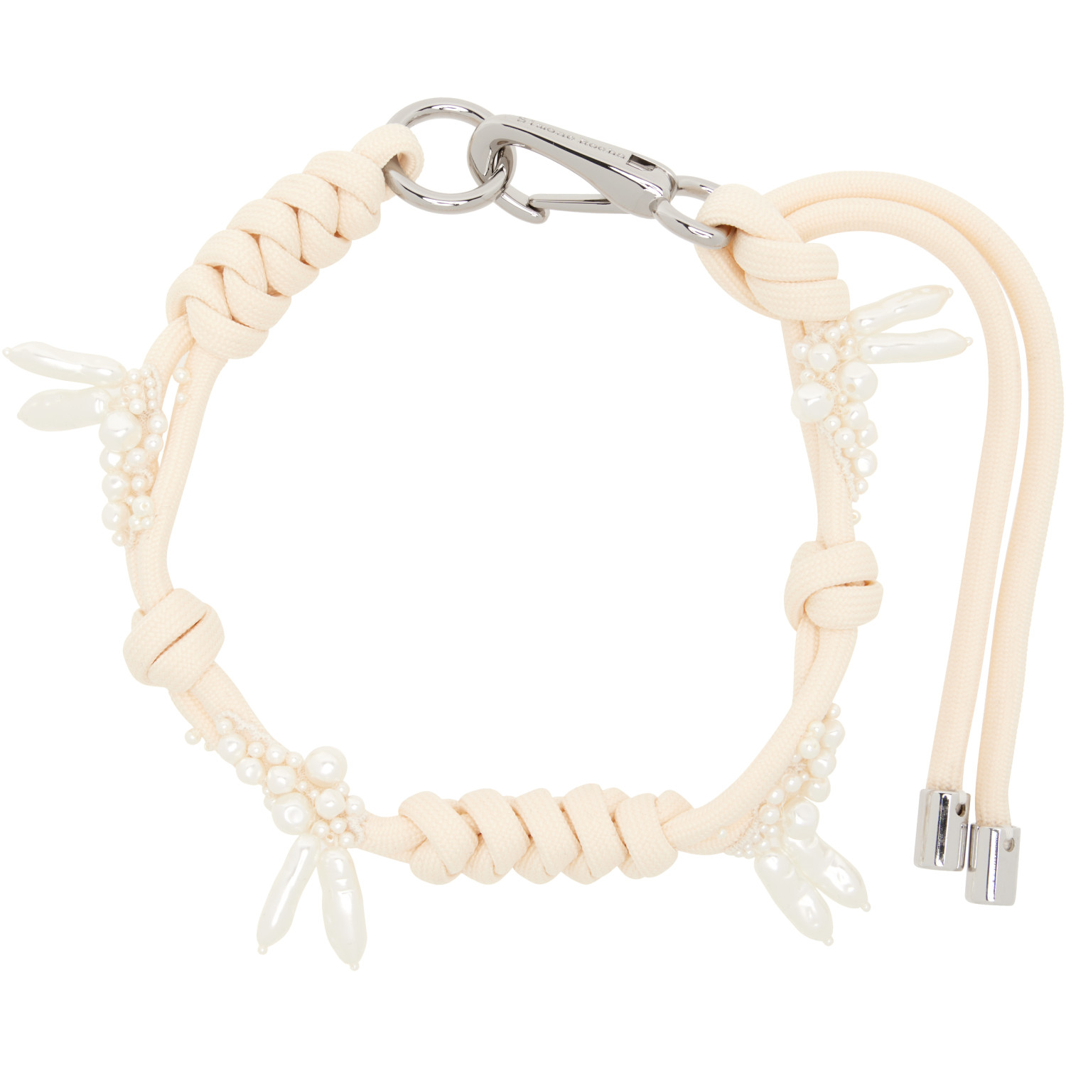Simone Rocha Crystallised Rope Necklace