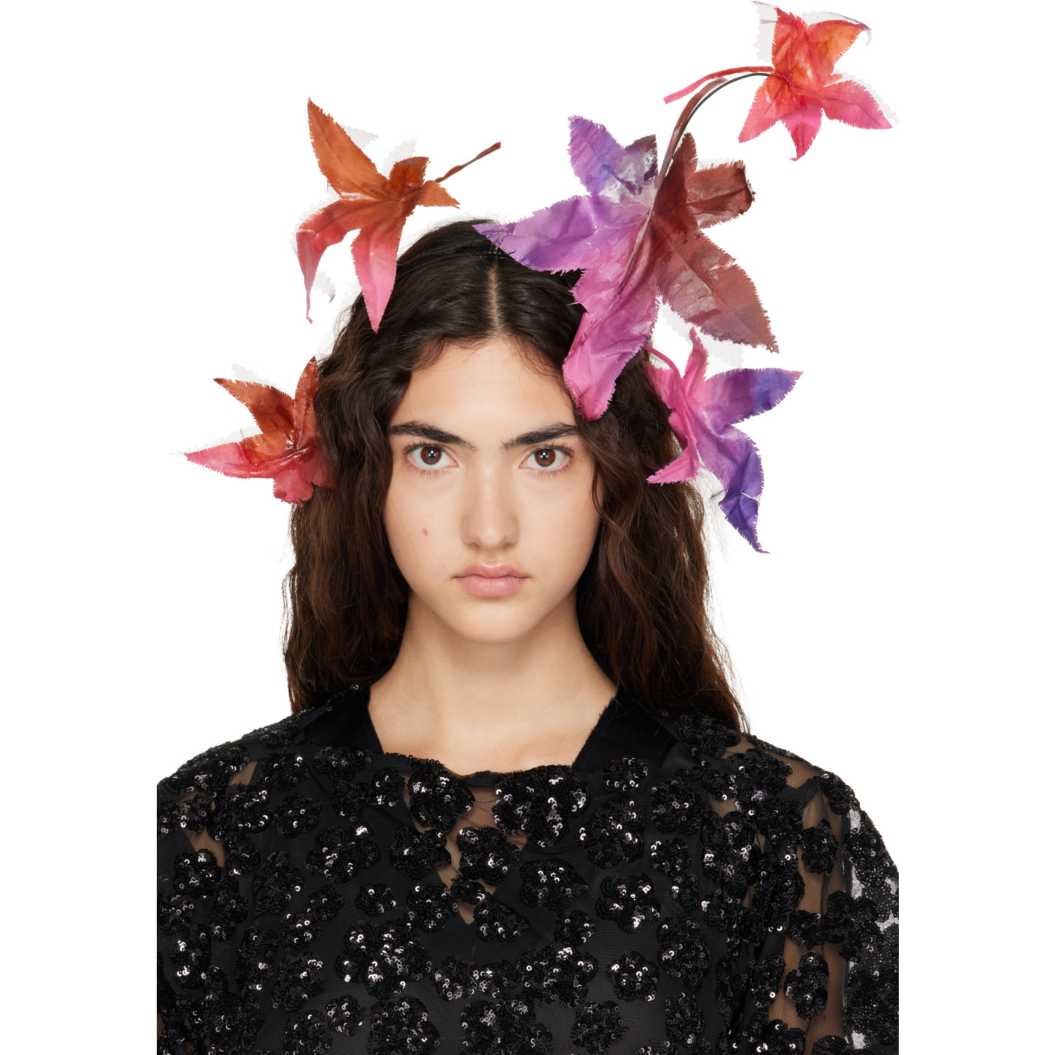 Stephen Jones Pink & Purple Wonderwood Headband