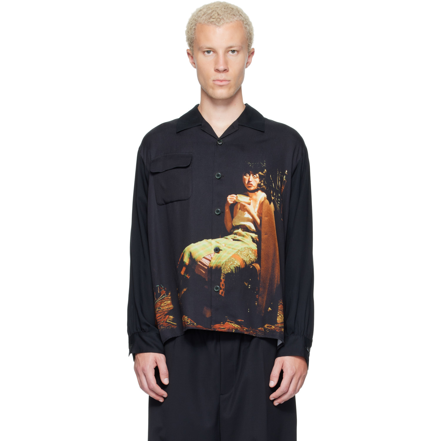 UNDERCOVER Black Cindy Sherman Shirt