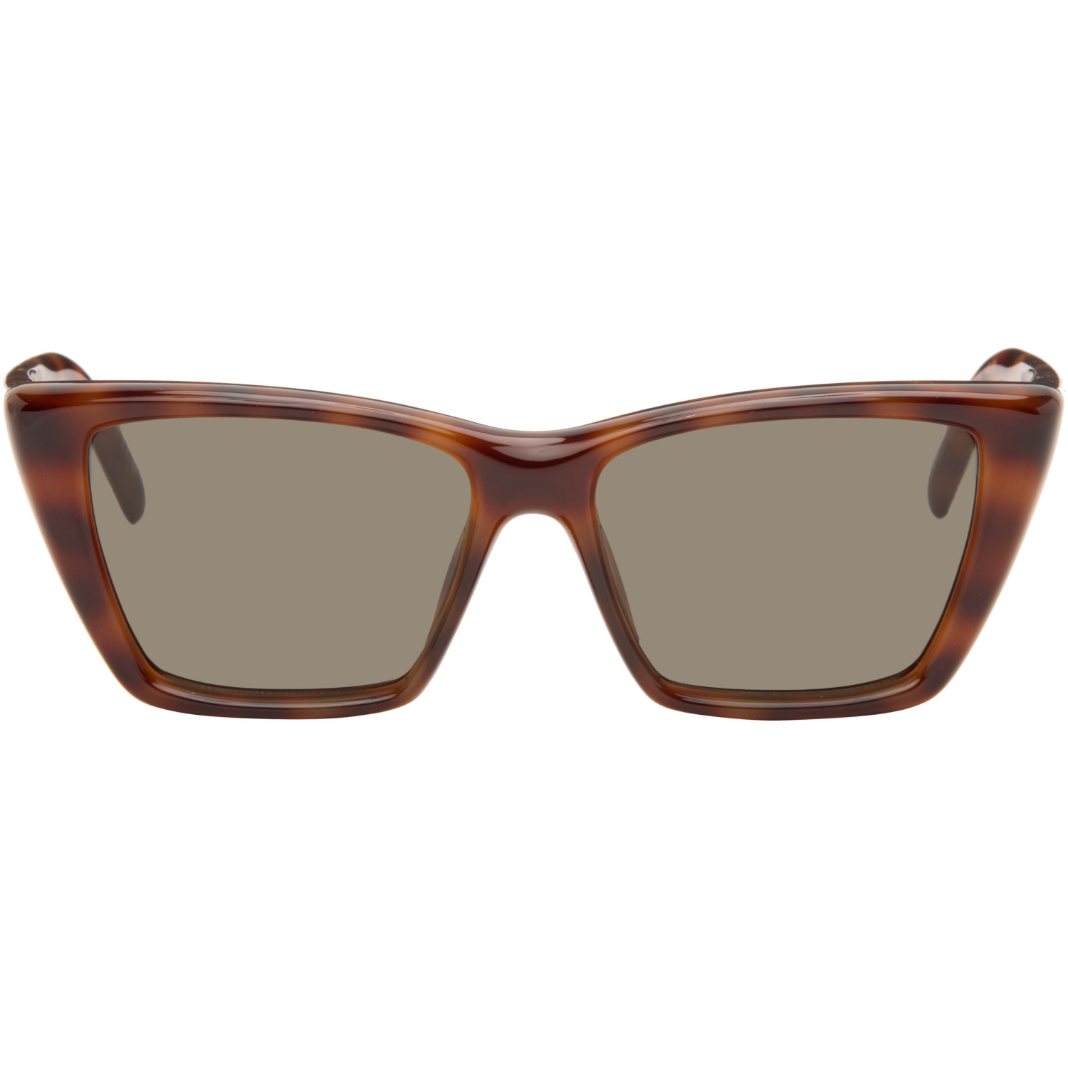 Saint Laurent Brown SL 276 Mica Plump Sunglasses