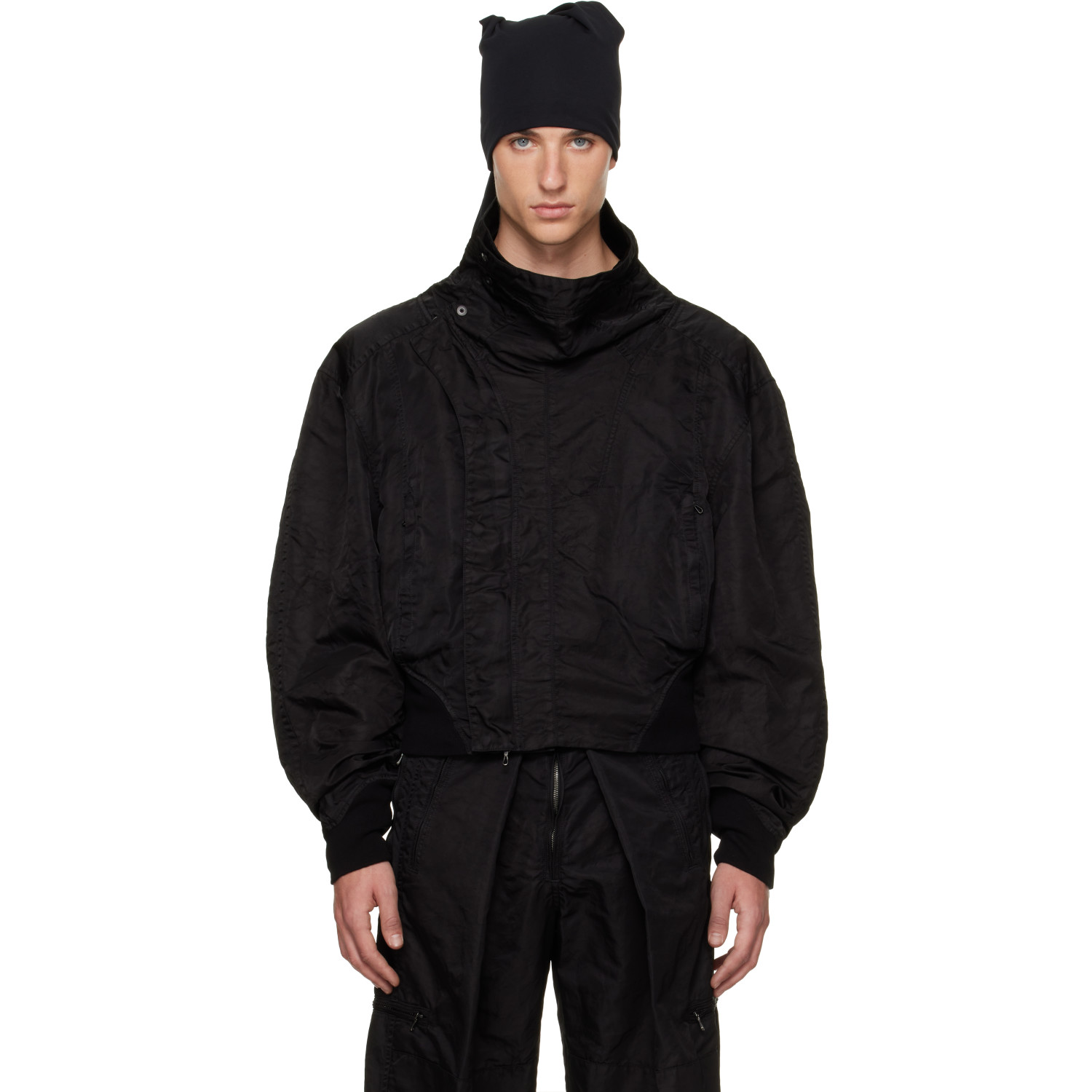 Julius Black Volcano Bomber Jacket