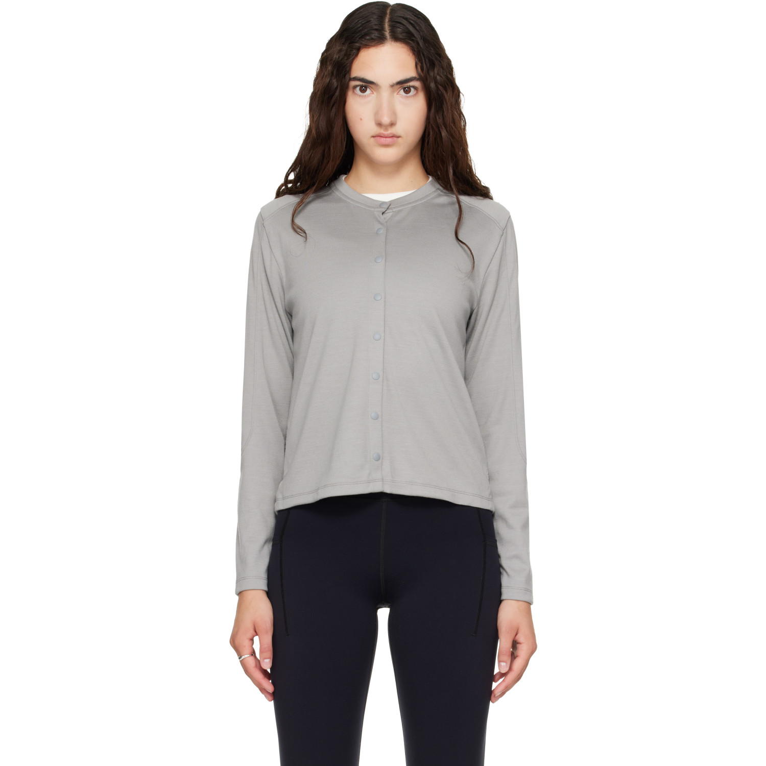 Literary Sport Gray Fanny Cardigan