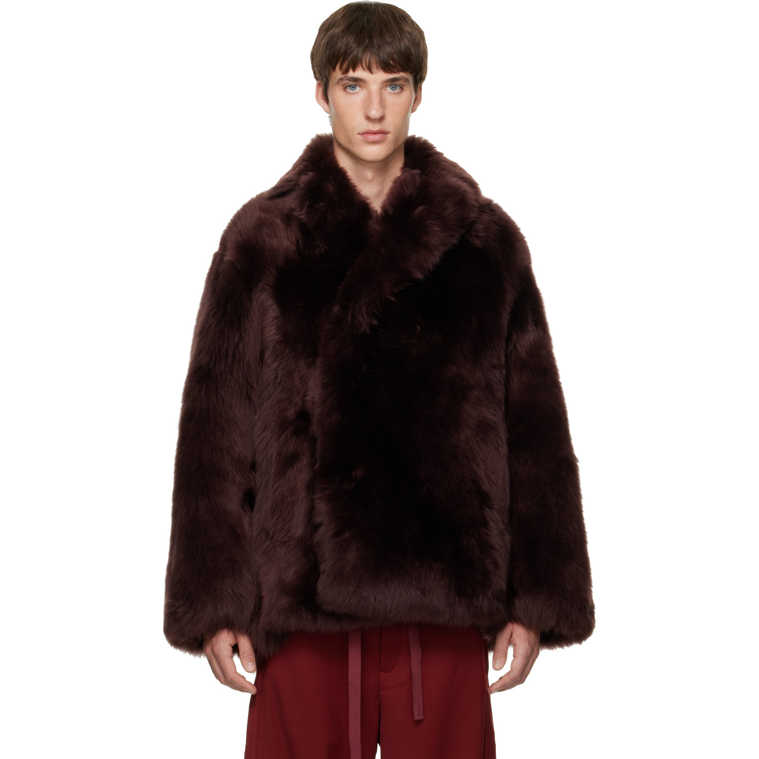 Sanderlak Brown Shearling Jacket