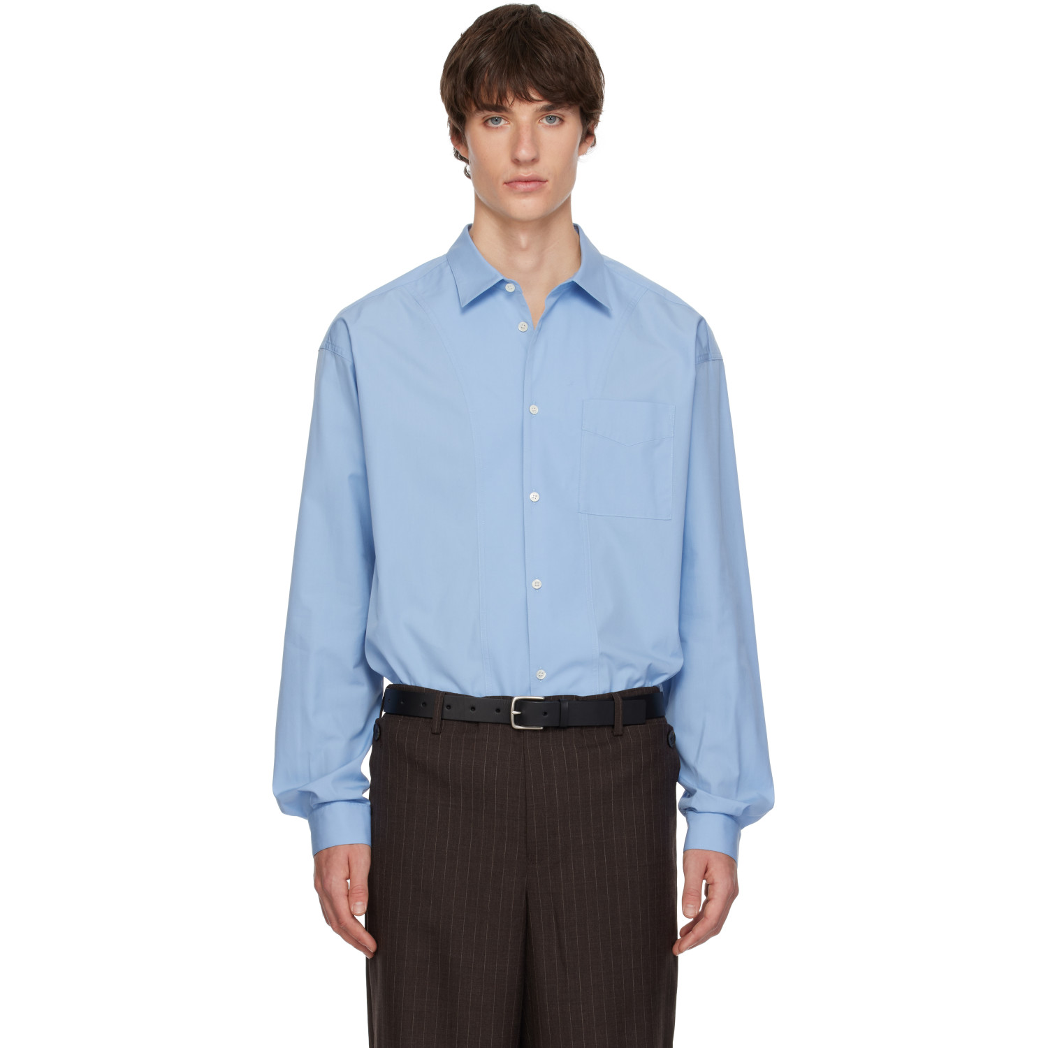 SIRE Blue Light Button-Down Shirt