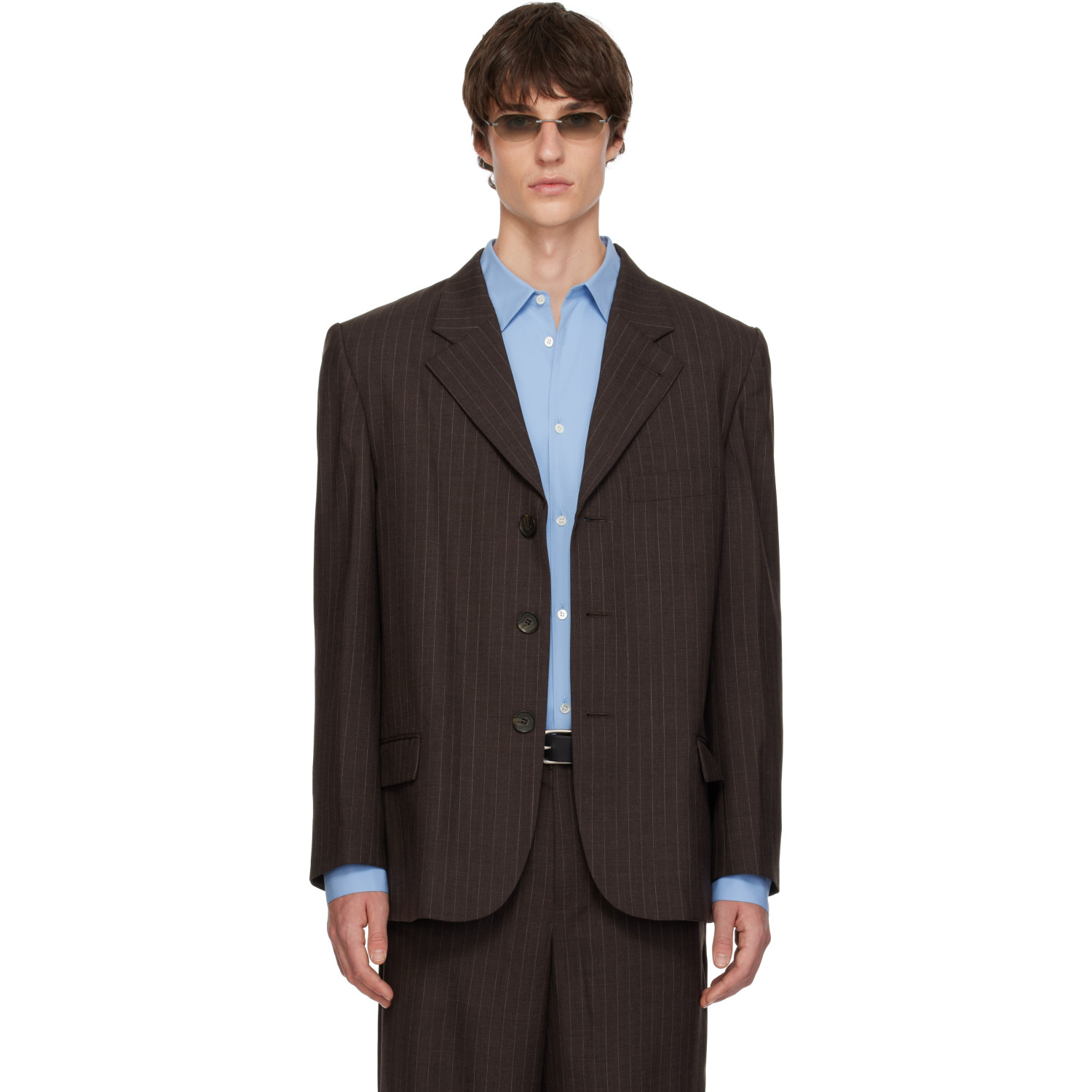SIRE Brown Light Tailored Blazer