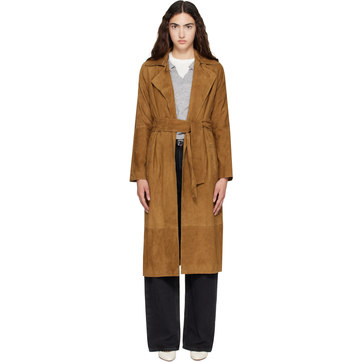 Arma Tan Yava Suede Jacket