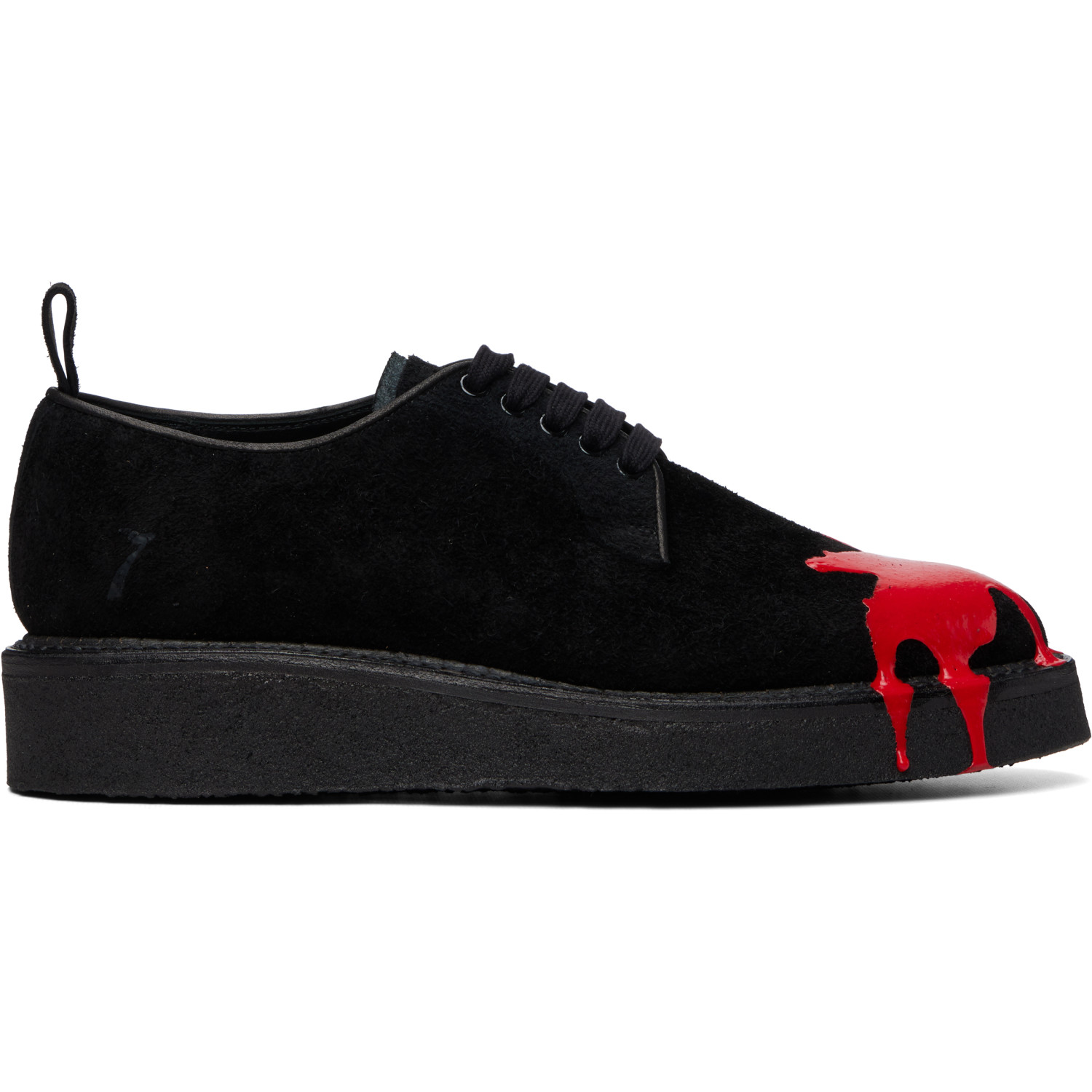 Kids Love Gaite Black & Red Zack Derbys