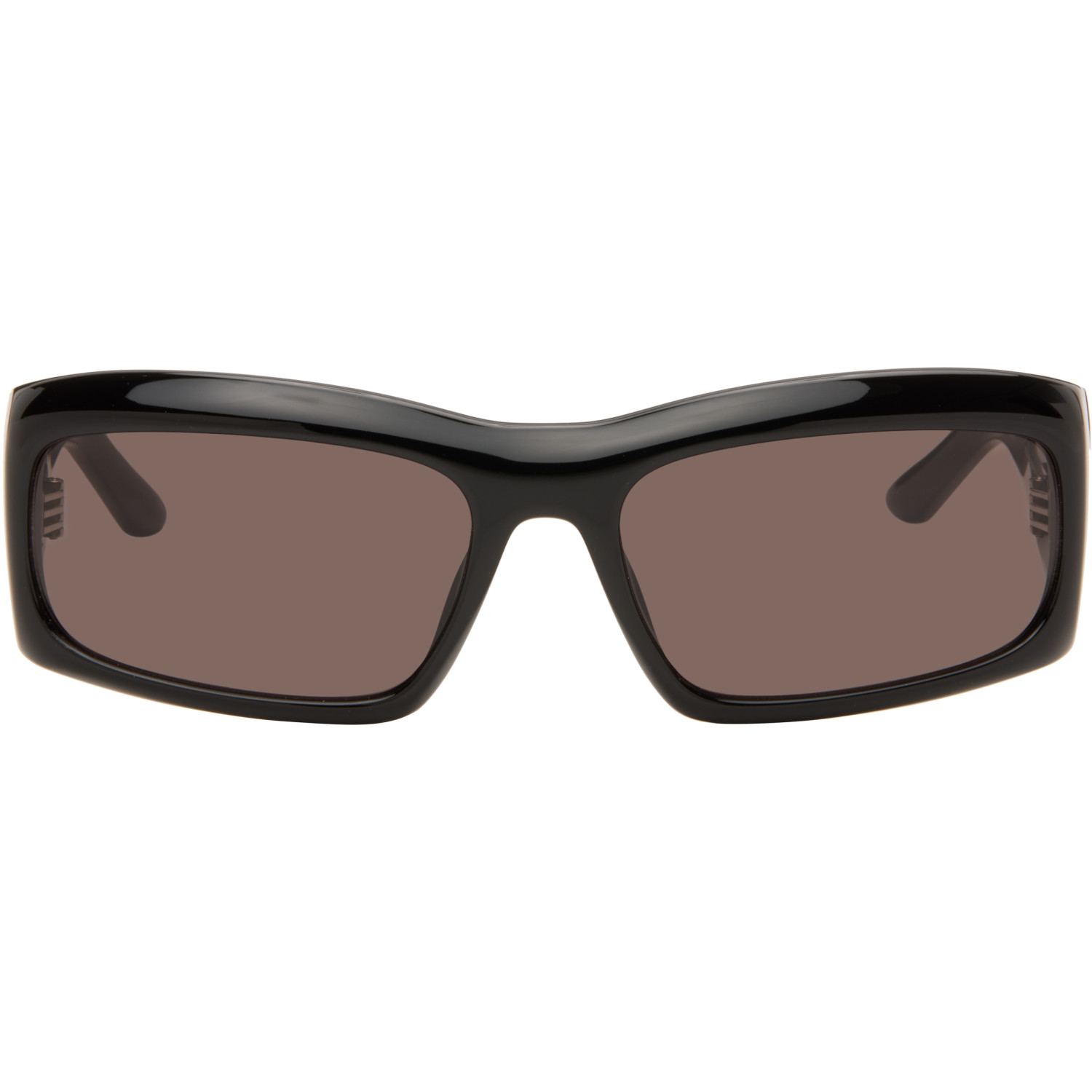 Gucci Black Rectangular Frame Sunglasses