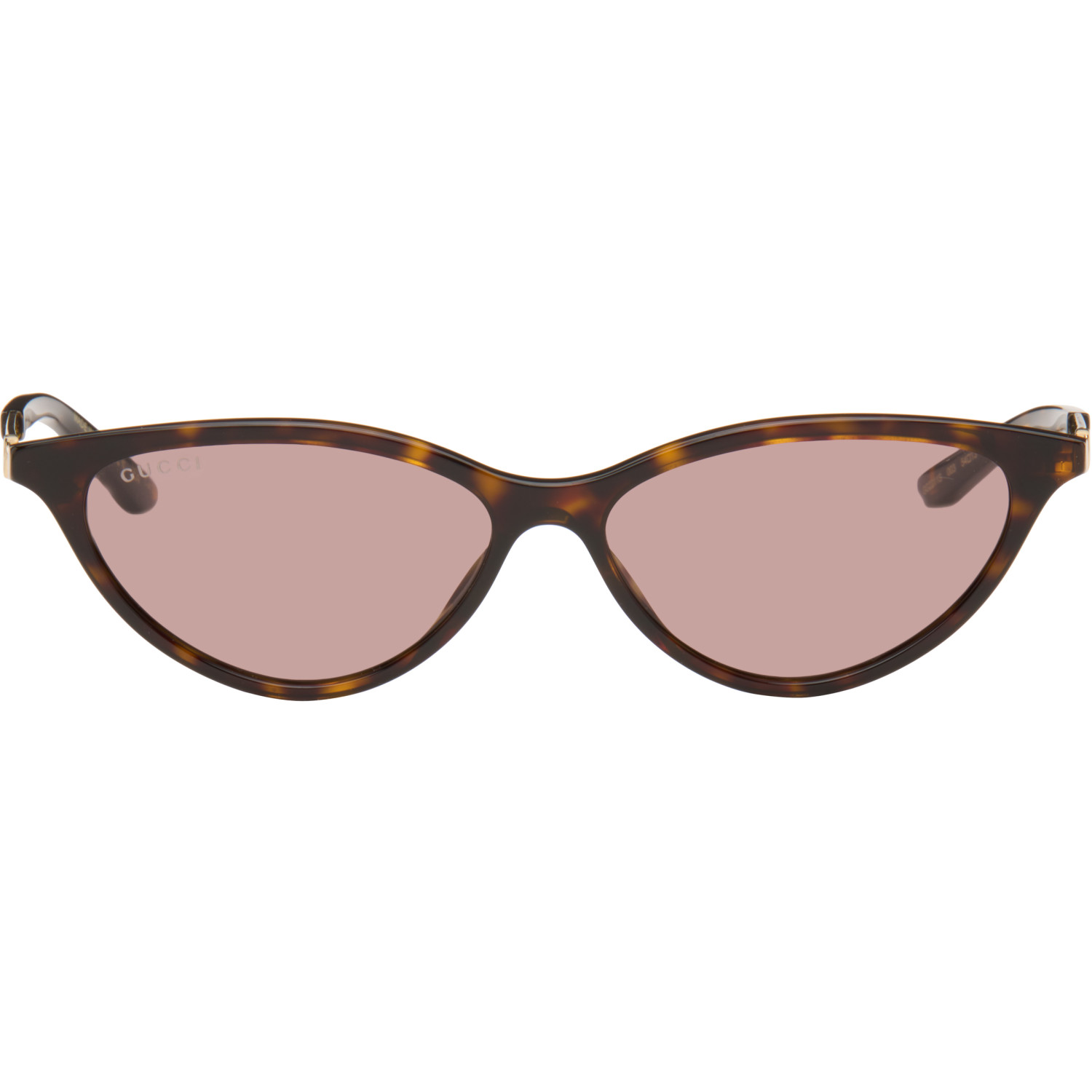 Gucci Brown Cat-Eye Frame Sunglasses