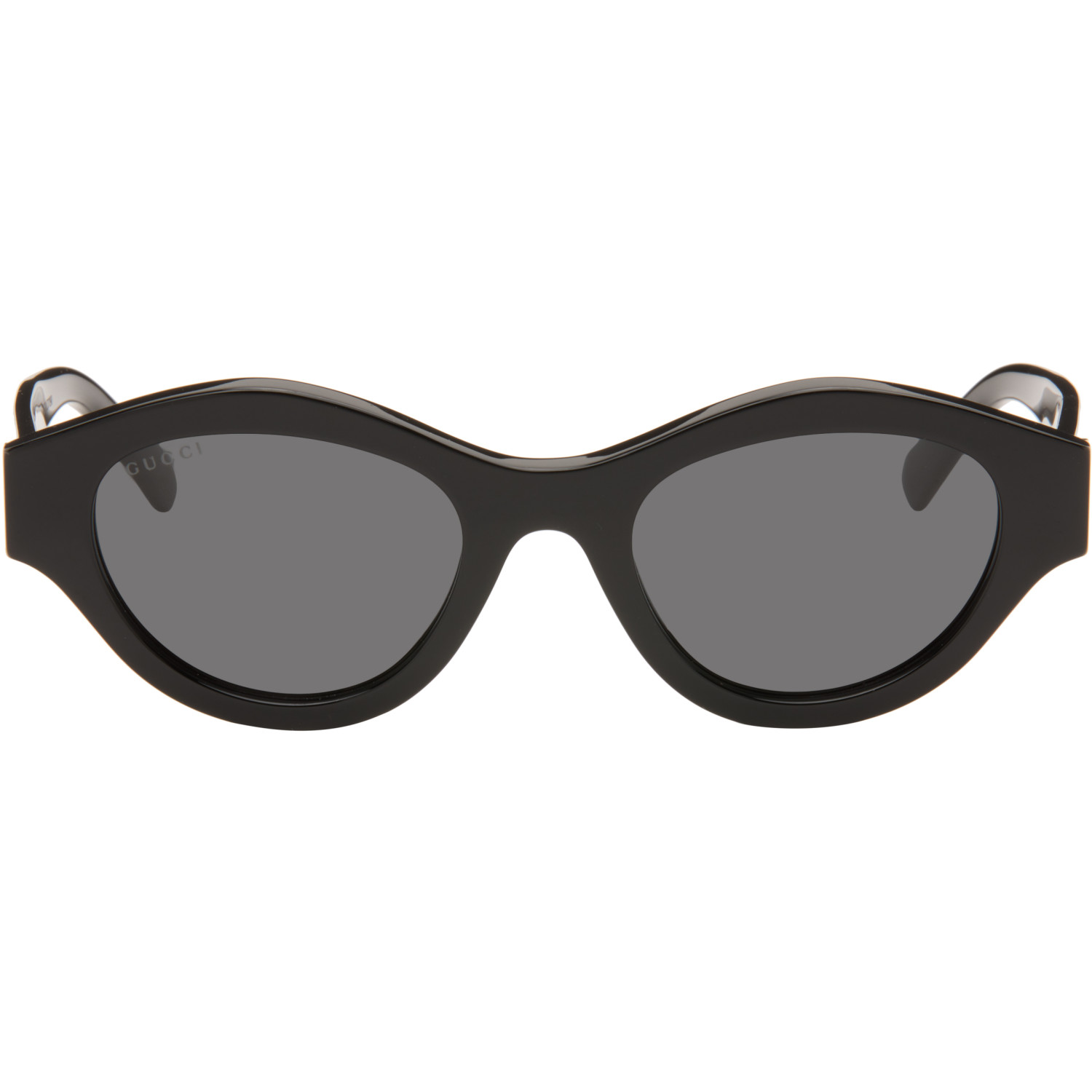 Gucci Black Cat-Eye Frame Sunglasses