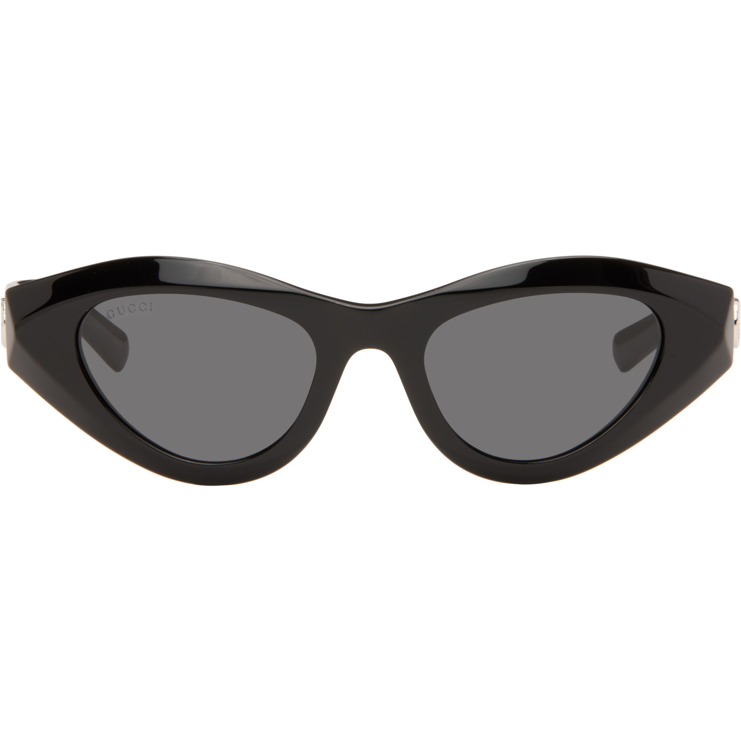 Gucci Black Directional Sunglasses