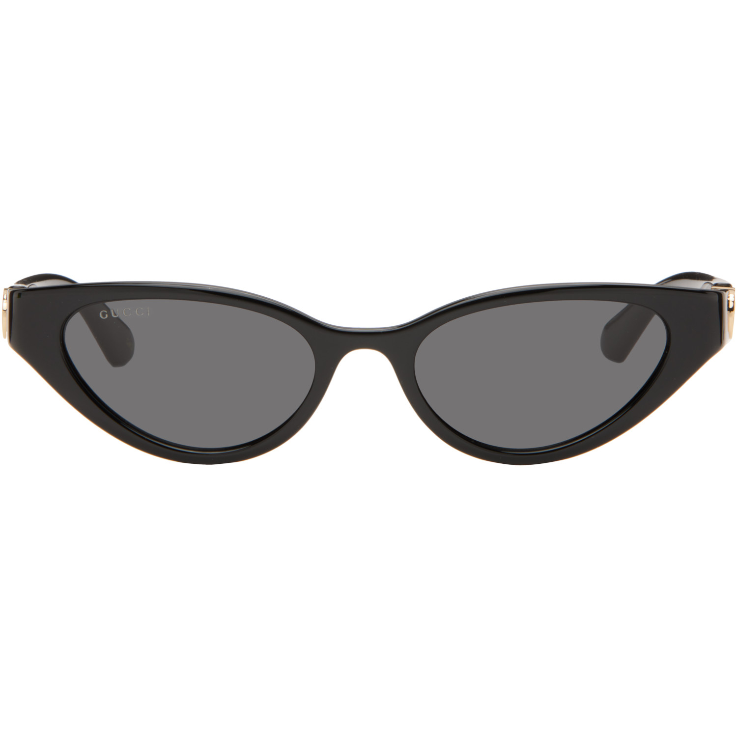 Gucci Black Emblem Cat Eye Sunglasses