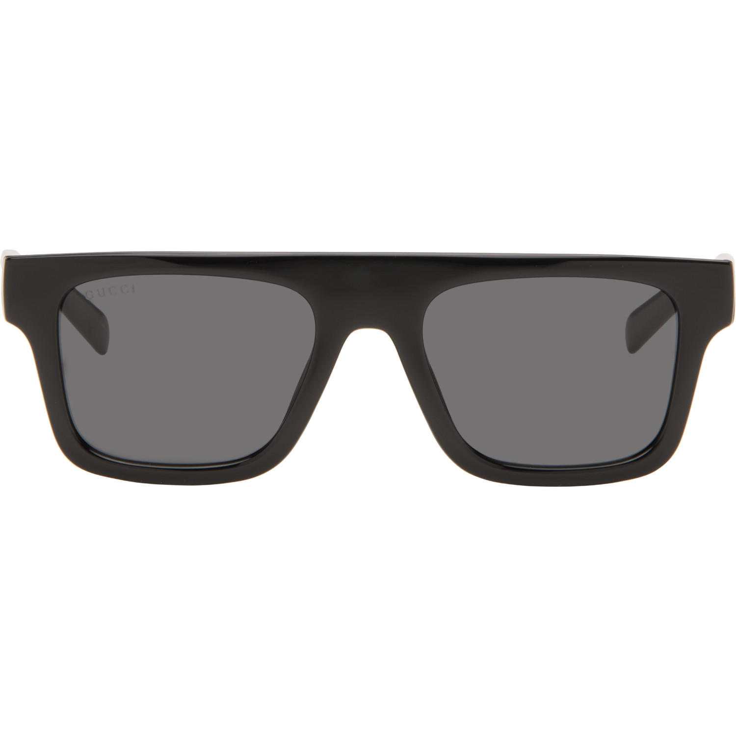 Gucci Black Square-Frame Sunglasses