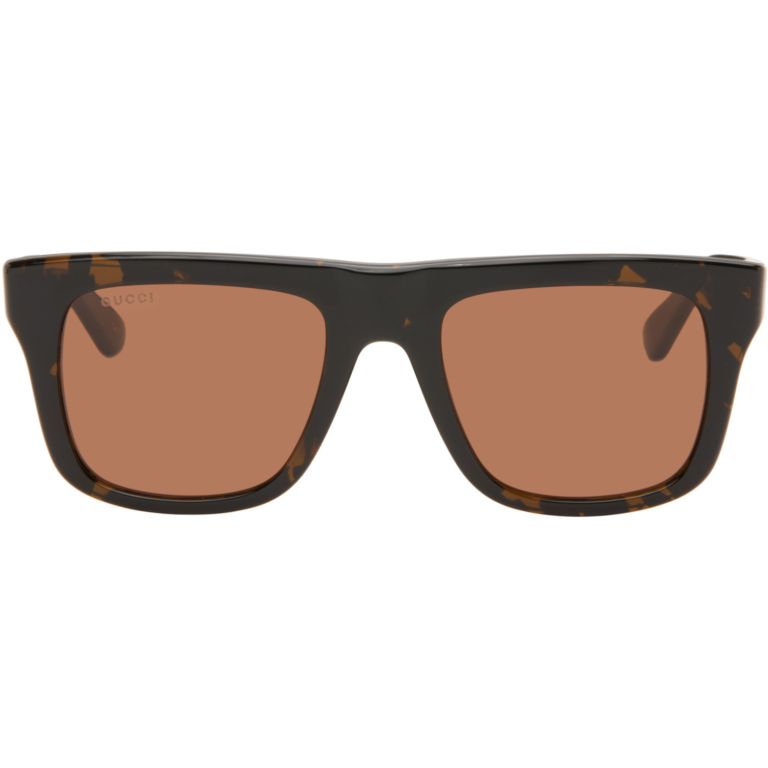 Gucci Brown Square Frame Sunglasses
