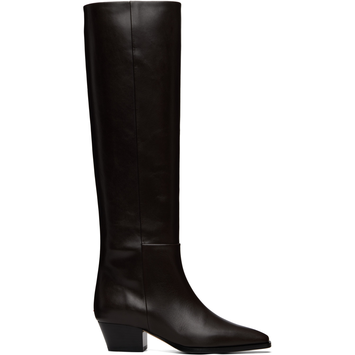 Aeyde Brown Medea Knee-High Boots