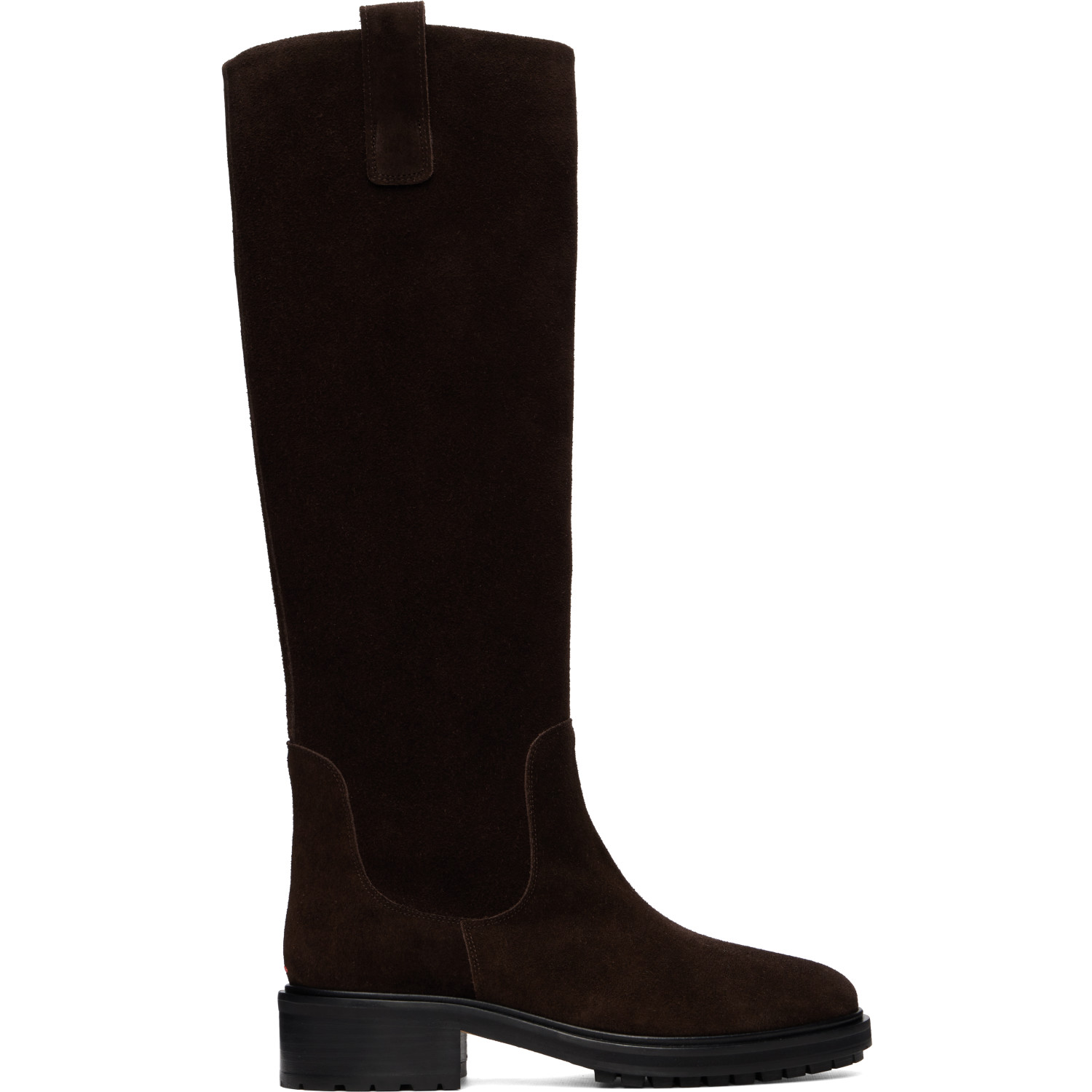 Aeyde Brown Henry Knee-High Boots