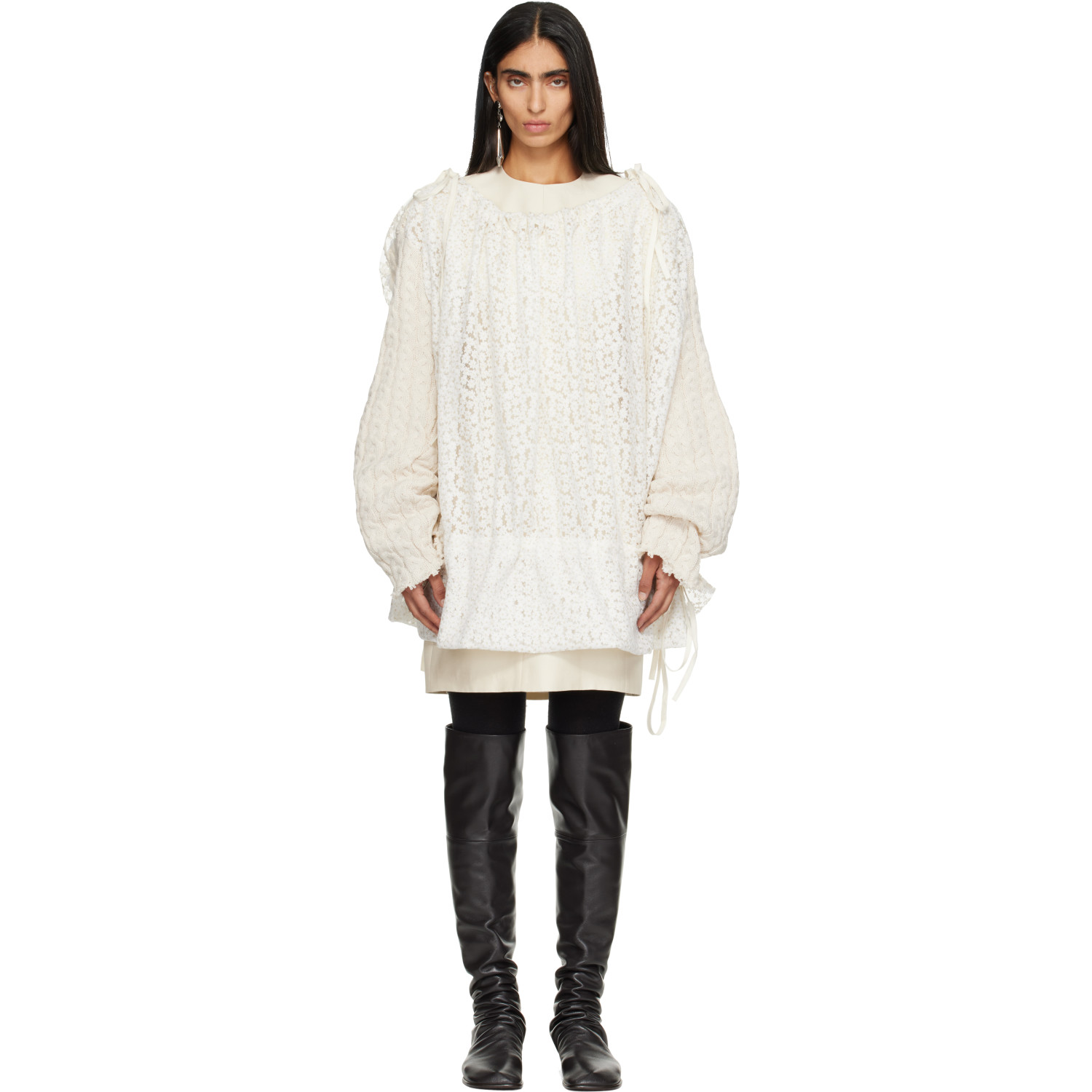 Joone Joonam White Saint Etienne Minidress