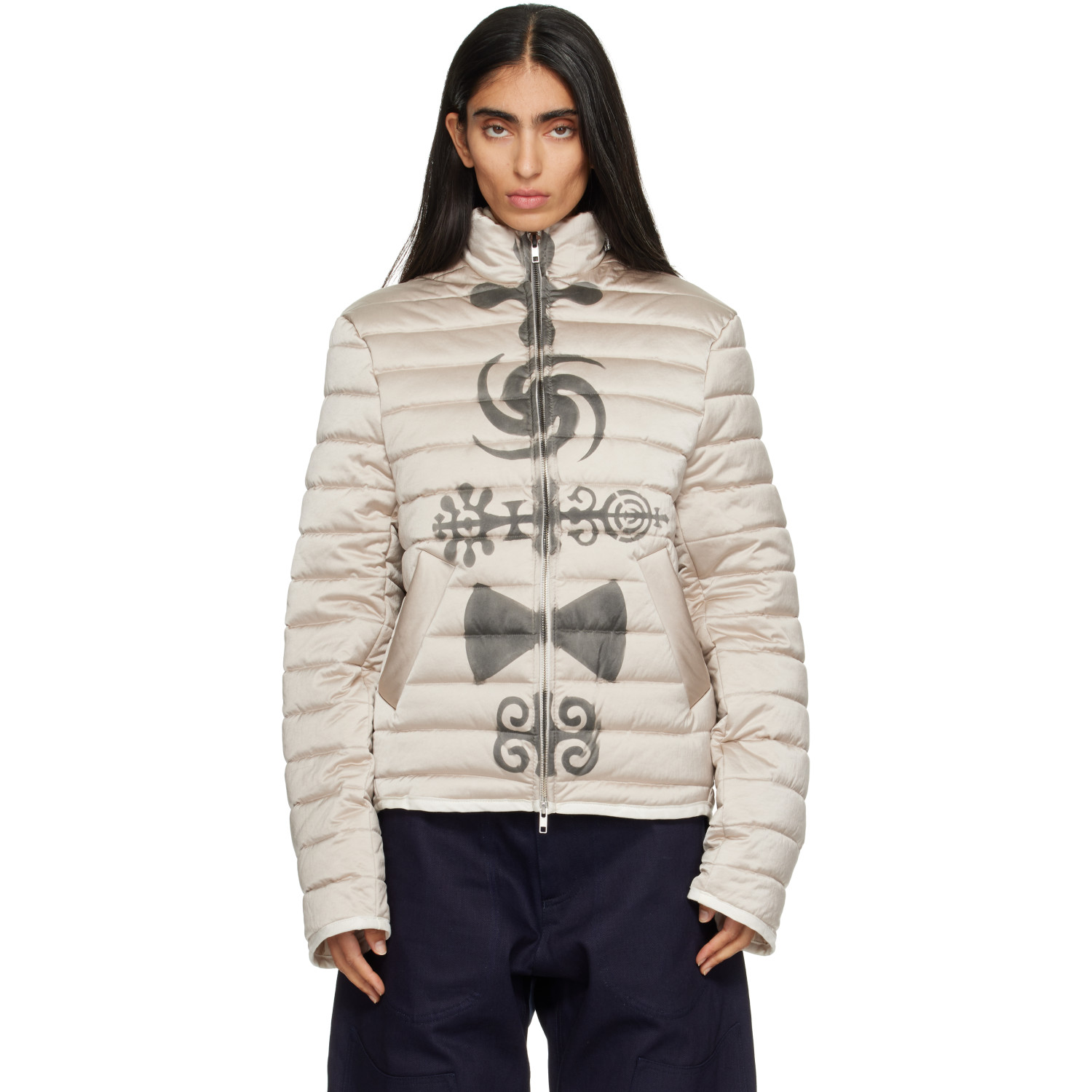 Joone Joonam Off-White Dharma Spirit Puffer Jacket