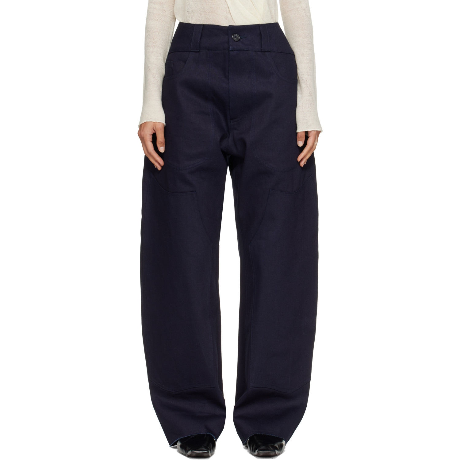 Joone Joonam Navy Carpenter Trousers