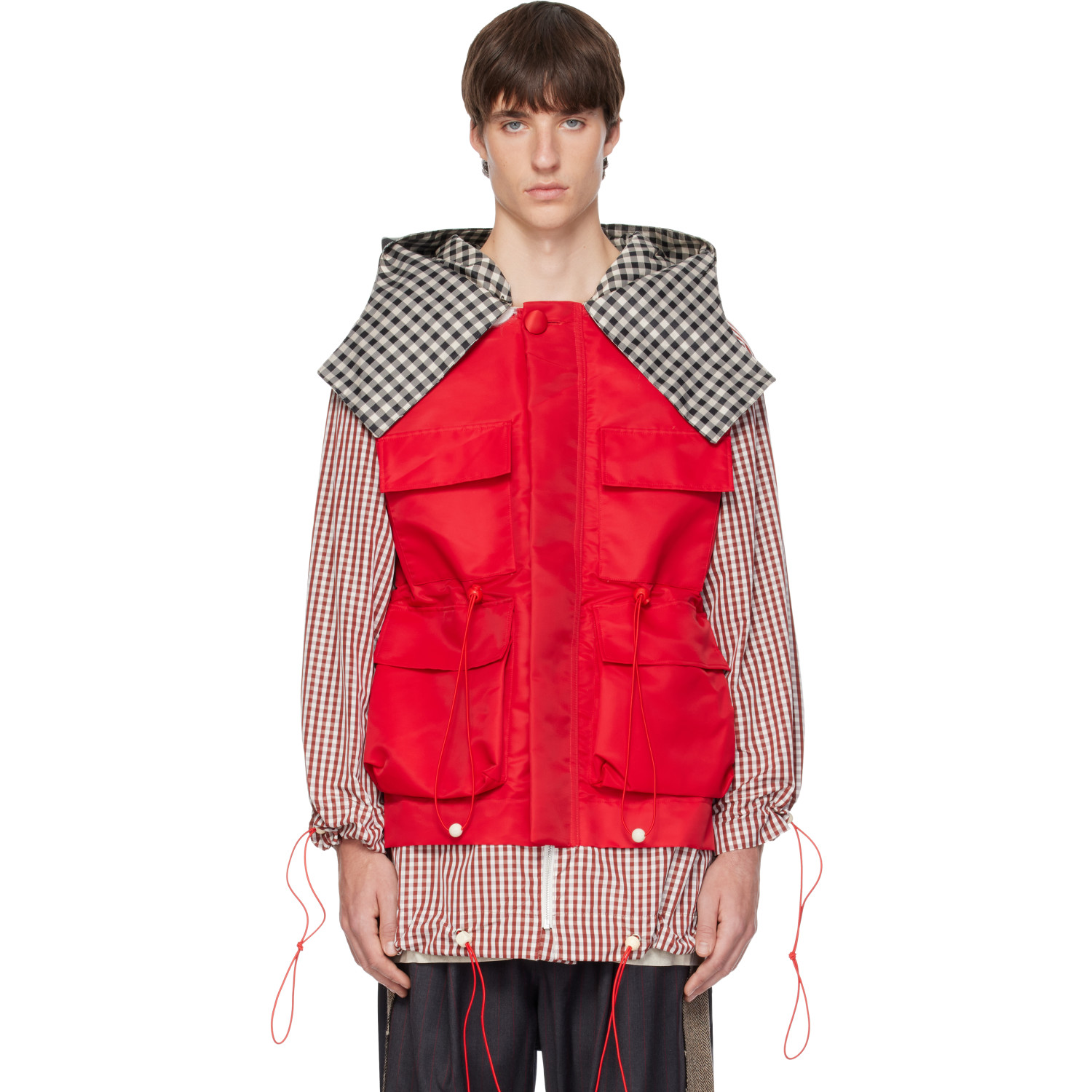 Joone Joonam Red Saint Etienne Parka