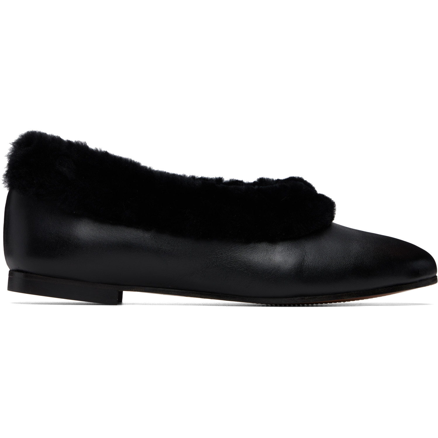 About Arianne Black Elias Ballerina Flats