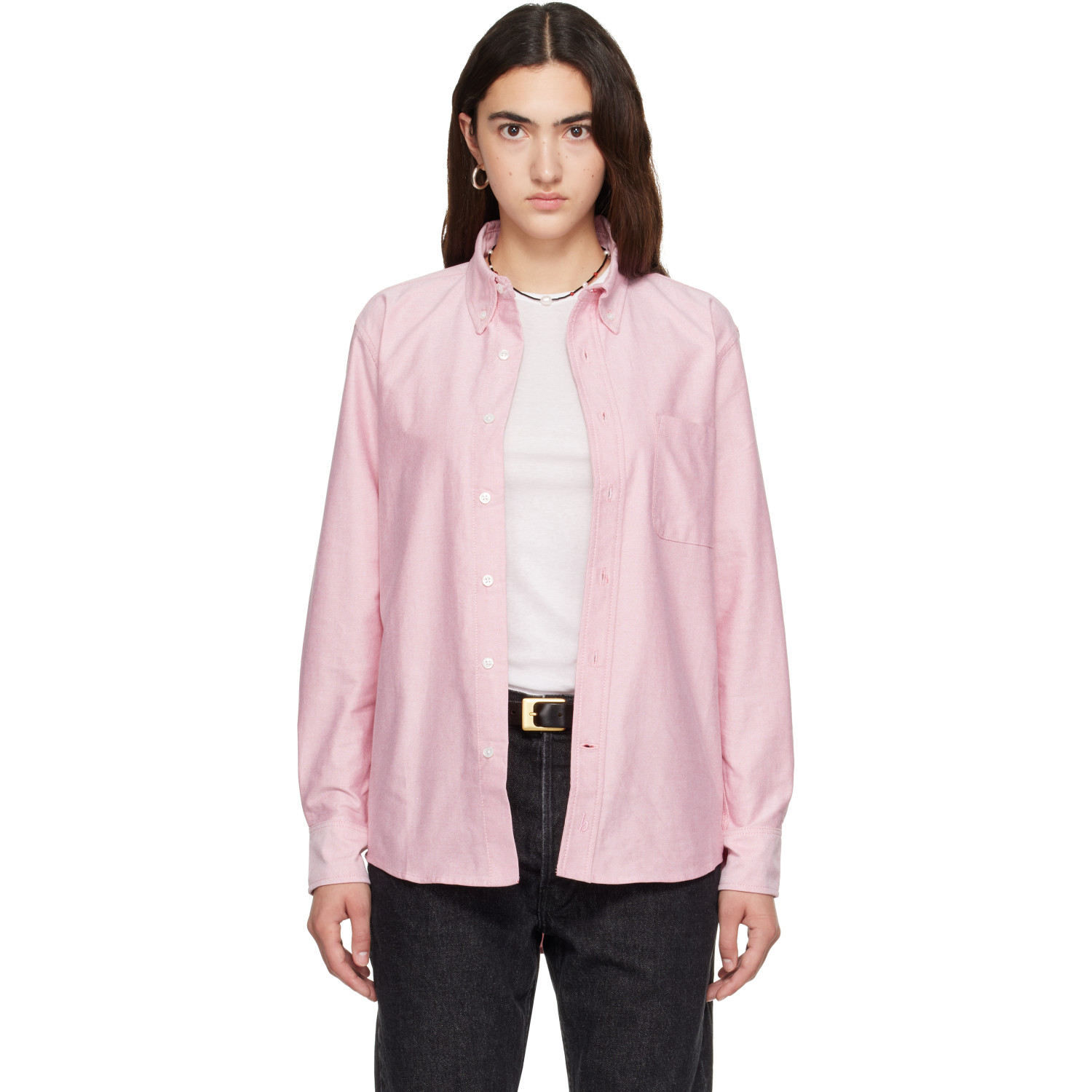 Hanover Pink Essential Oxford Shirt