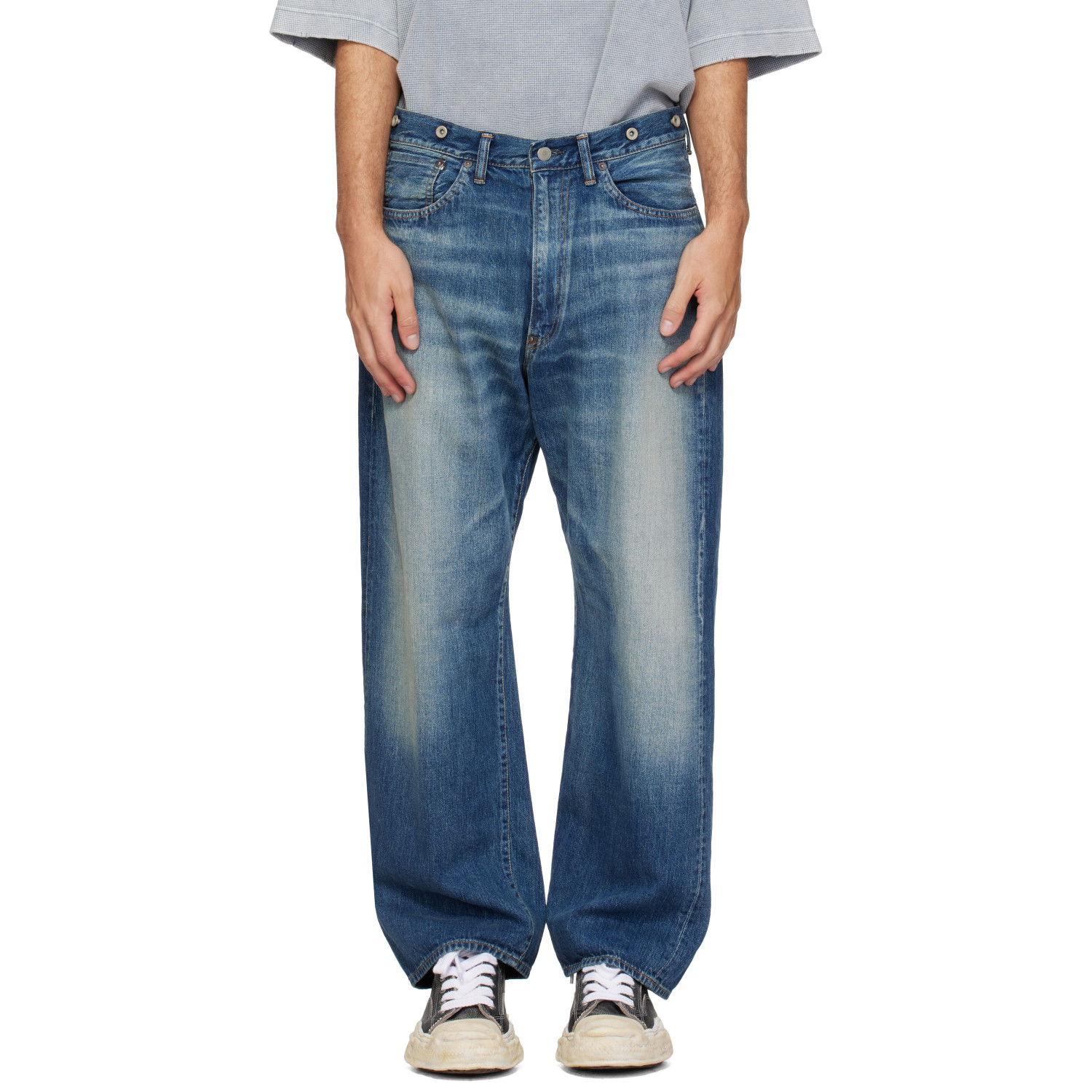 Ordinary Fits Blue Wide Jeans