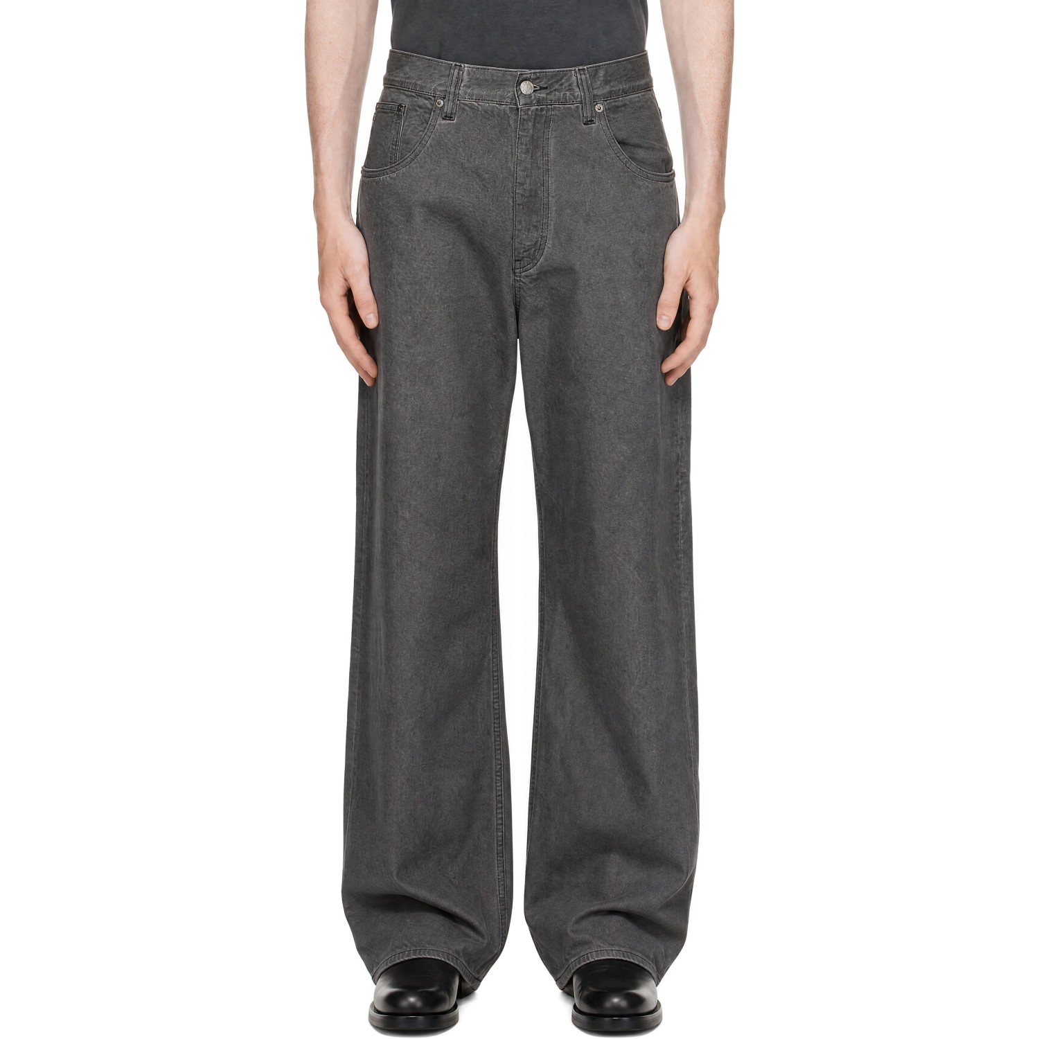 Sunflower Gray Super Wide Jeans