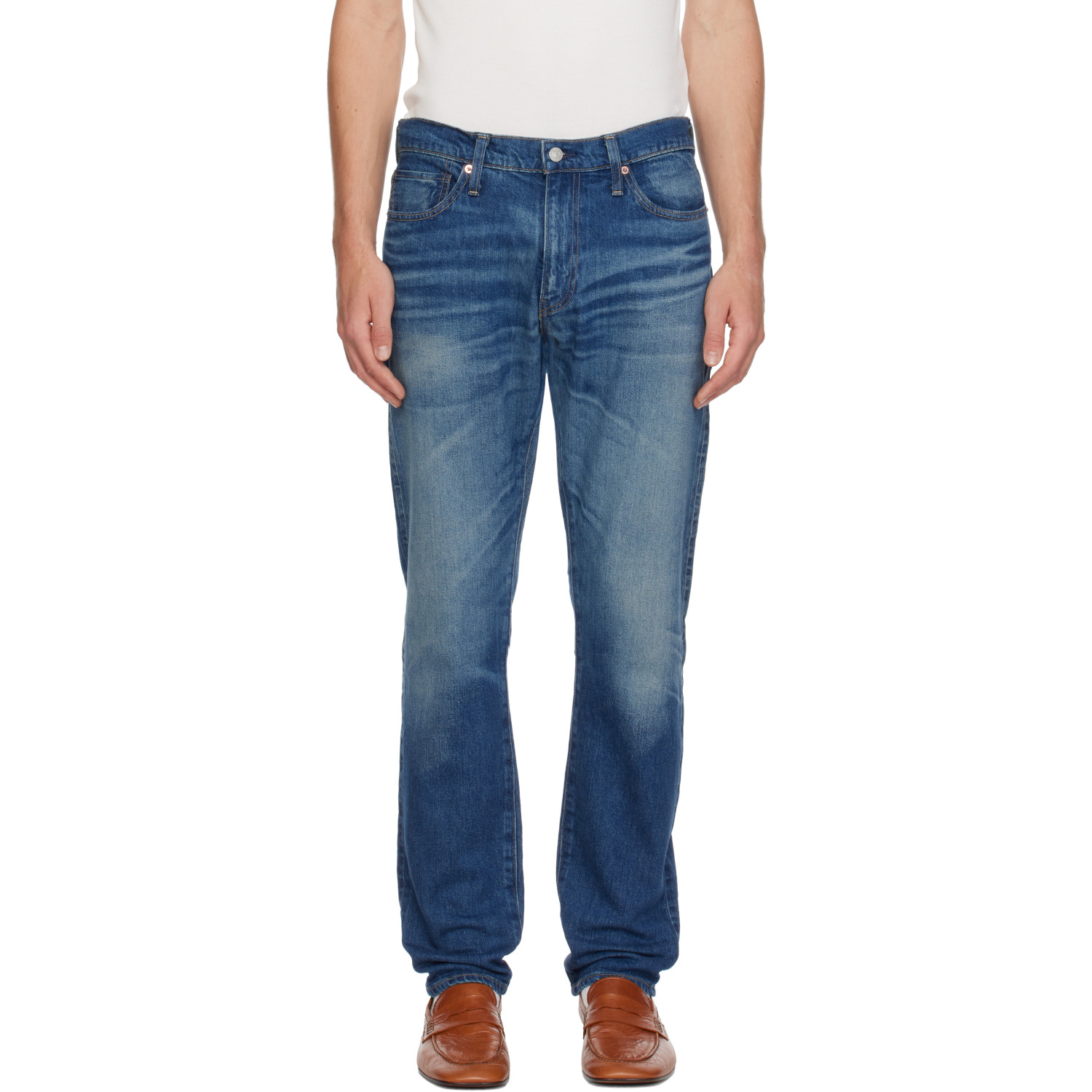 Levi's Blue Tab Blue 511 Slim Selvedge Jeans