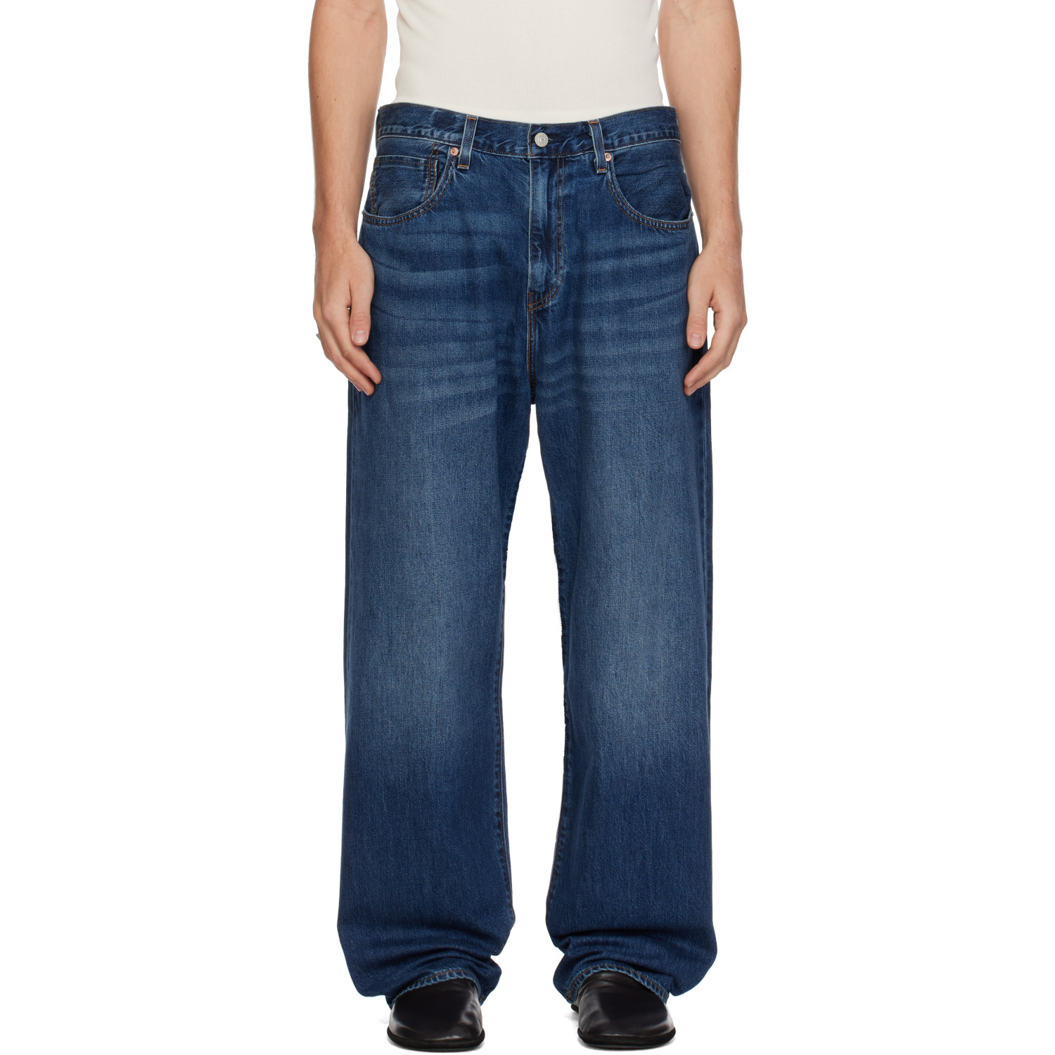 Levi's Blue Tab Blue Marker Loose Selvedge Jeans