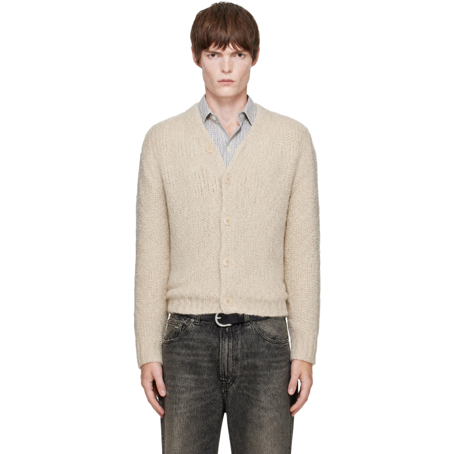 Sunflower Off-White John Cardigan