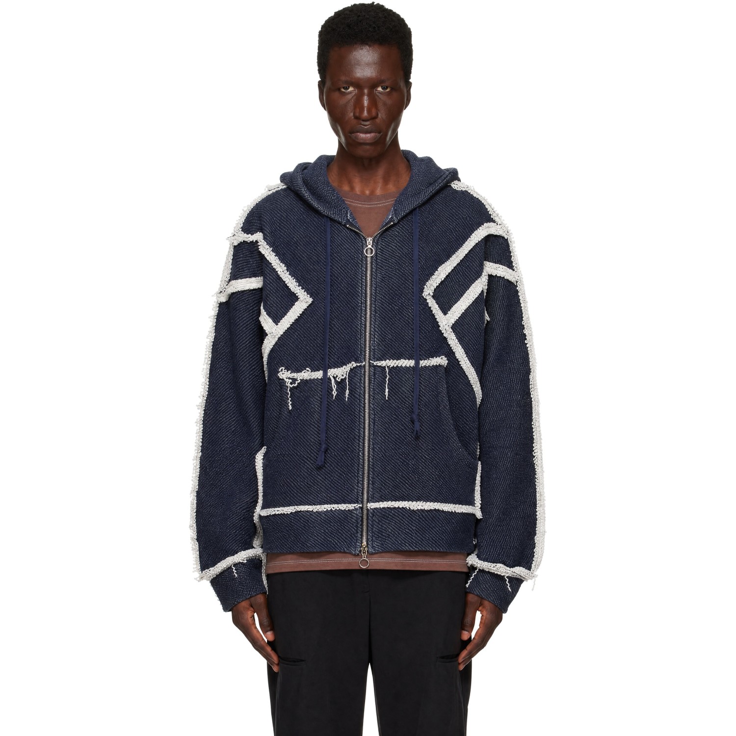 Edward Cuming Navy Flex Hoodie