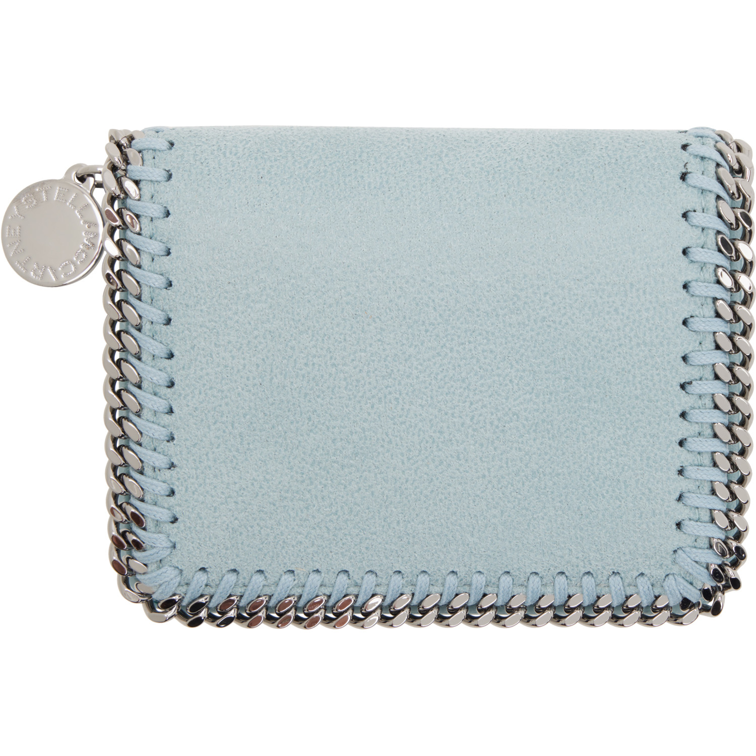 Stella McCartney Blue Falabella Bi-Fold Wallet