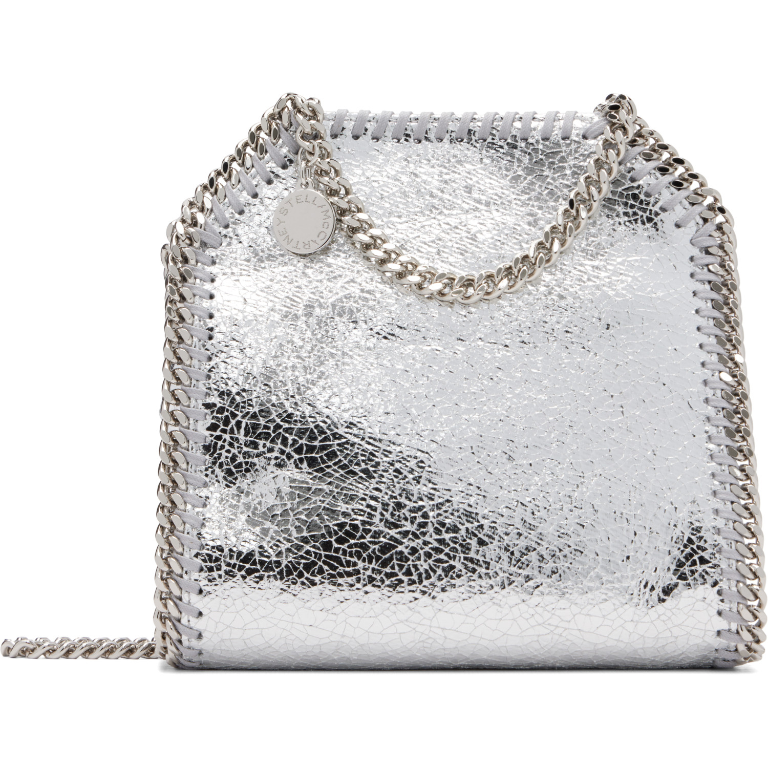 Stella McCartney Silver Falabella Tiny Bag