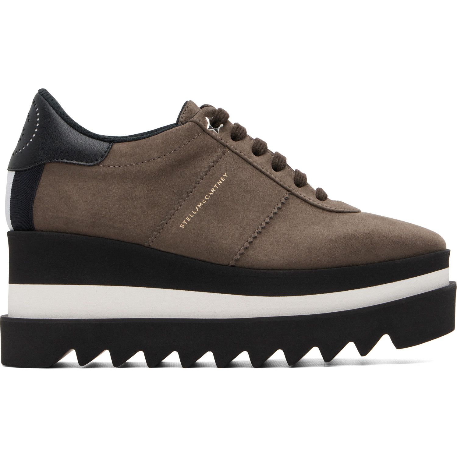 Stella McCartney Taupe Sneak-Elyse Platform Sneakers