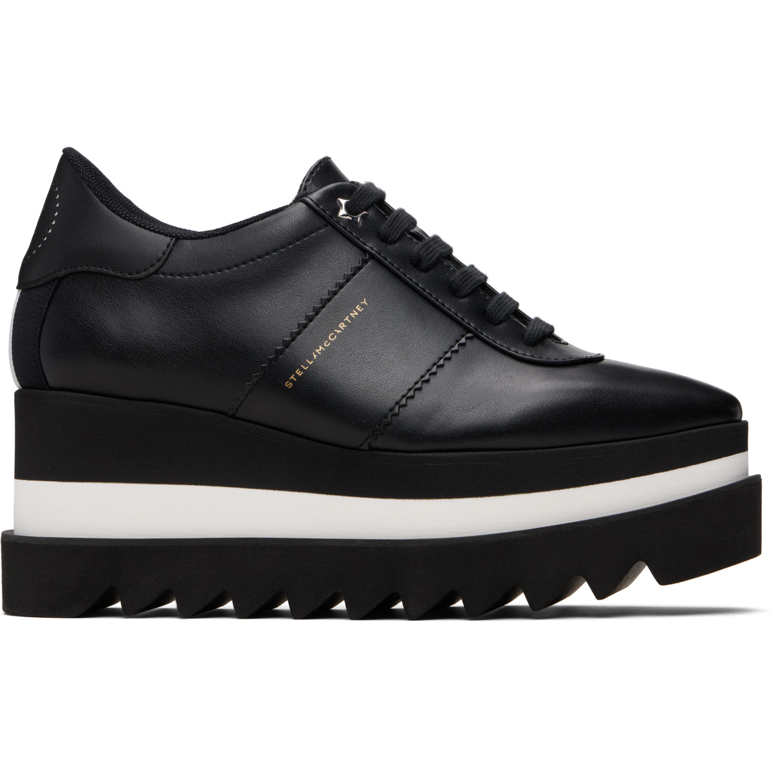 Stella McCartney Black Sneak-Elyse Platform Sneakers