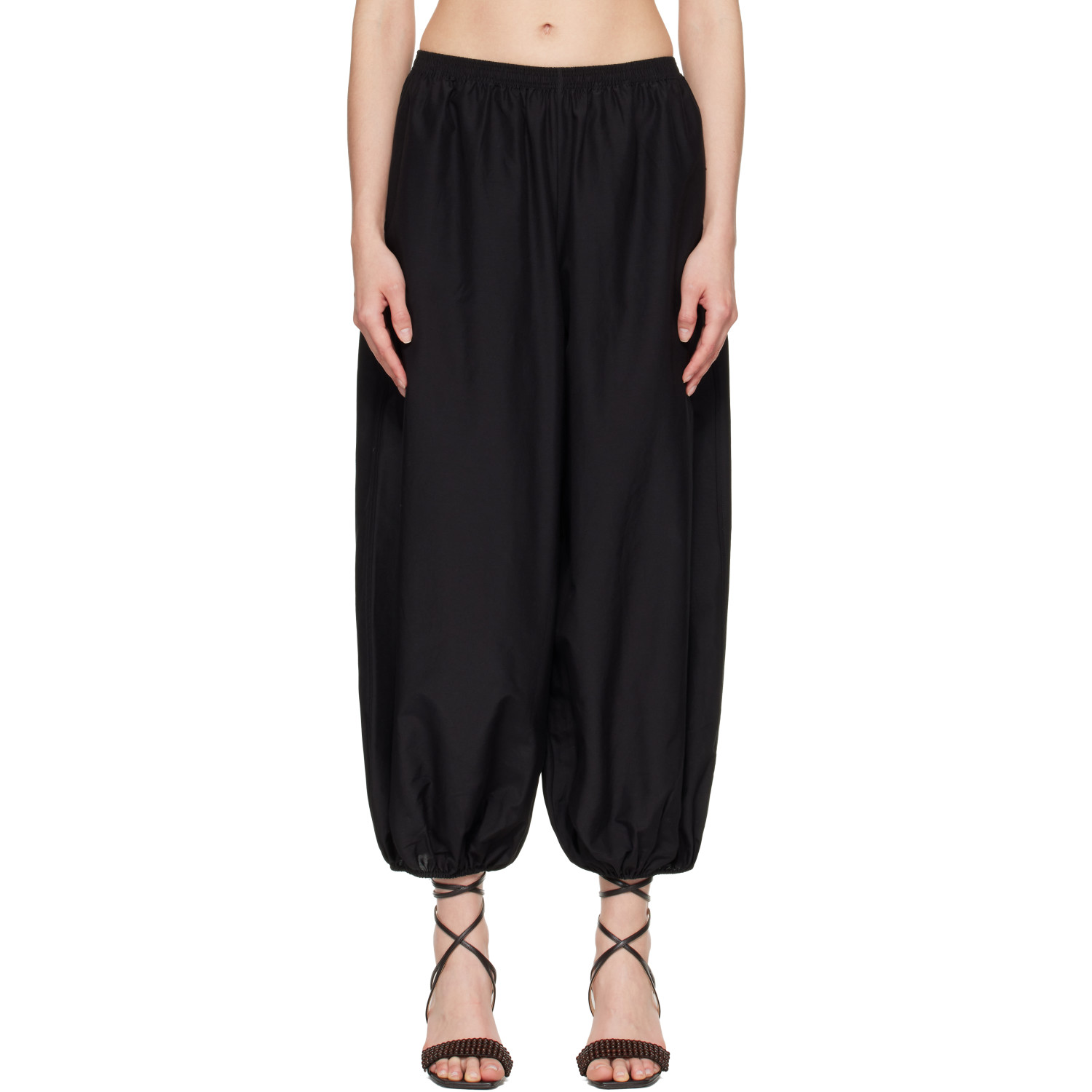 Loulou de Saison Black Almaya Cocoon Trousers