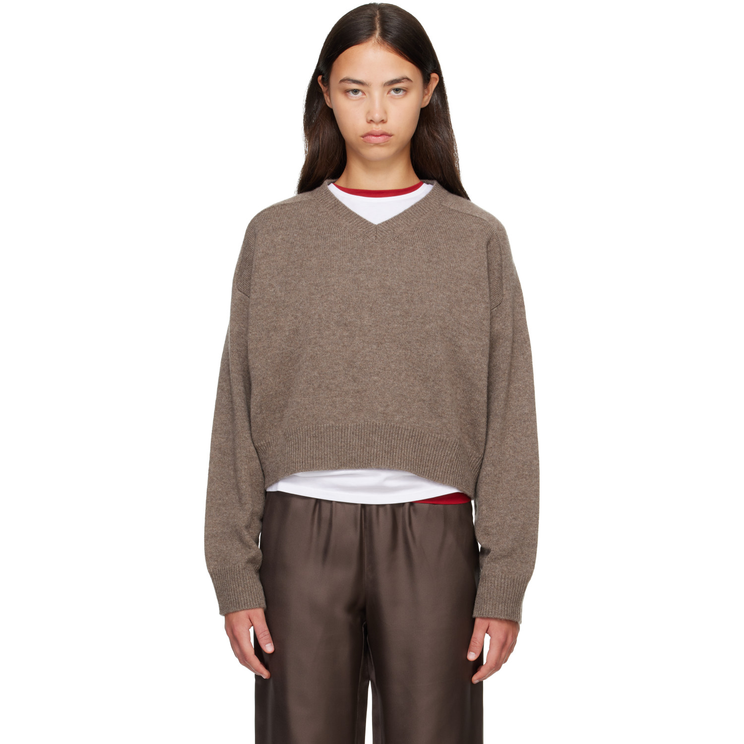 Loulou de Saison Brown ANZOR LDS Sweater