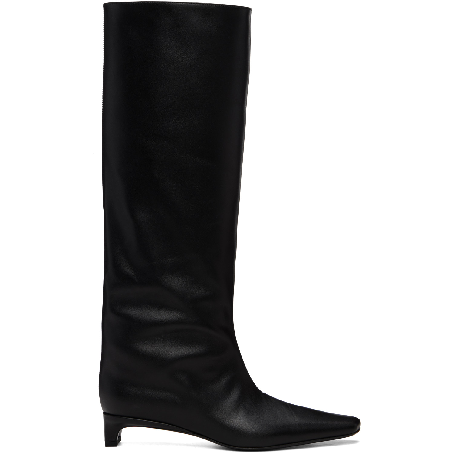 Loulou de Saison Black Haven LDS Kitten Heel Tall Boots