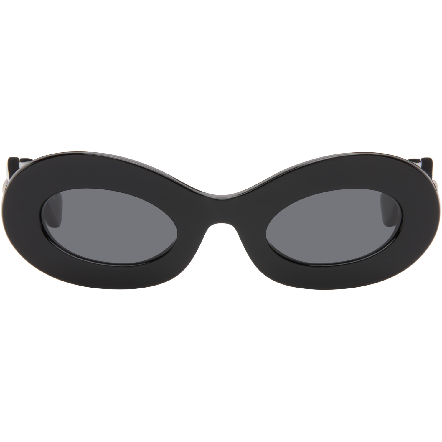 Valentino Black Nellcôte V Logo Sunglasses