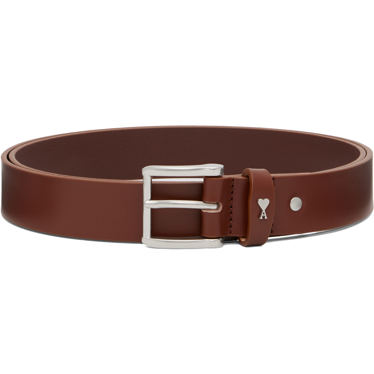 AMI Paris Brown Paris Paris 30mm Belt
