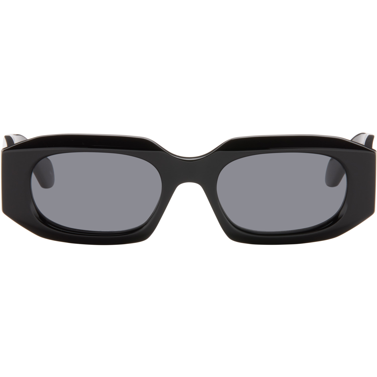 ALAÏA Black Rectangular Sunglasses