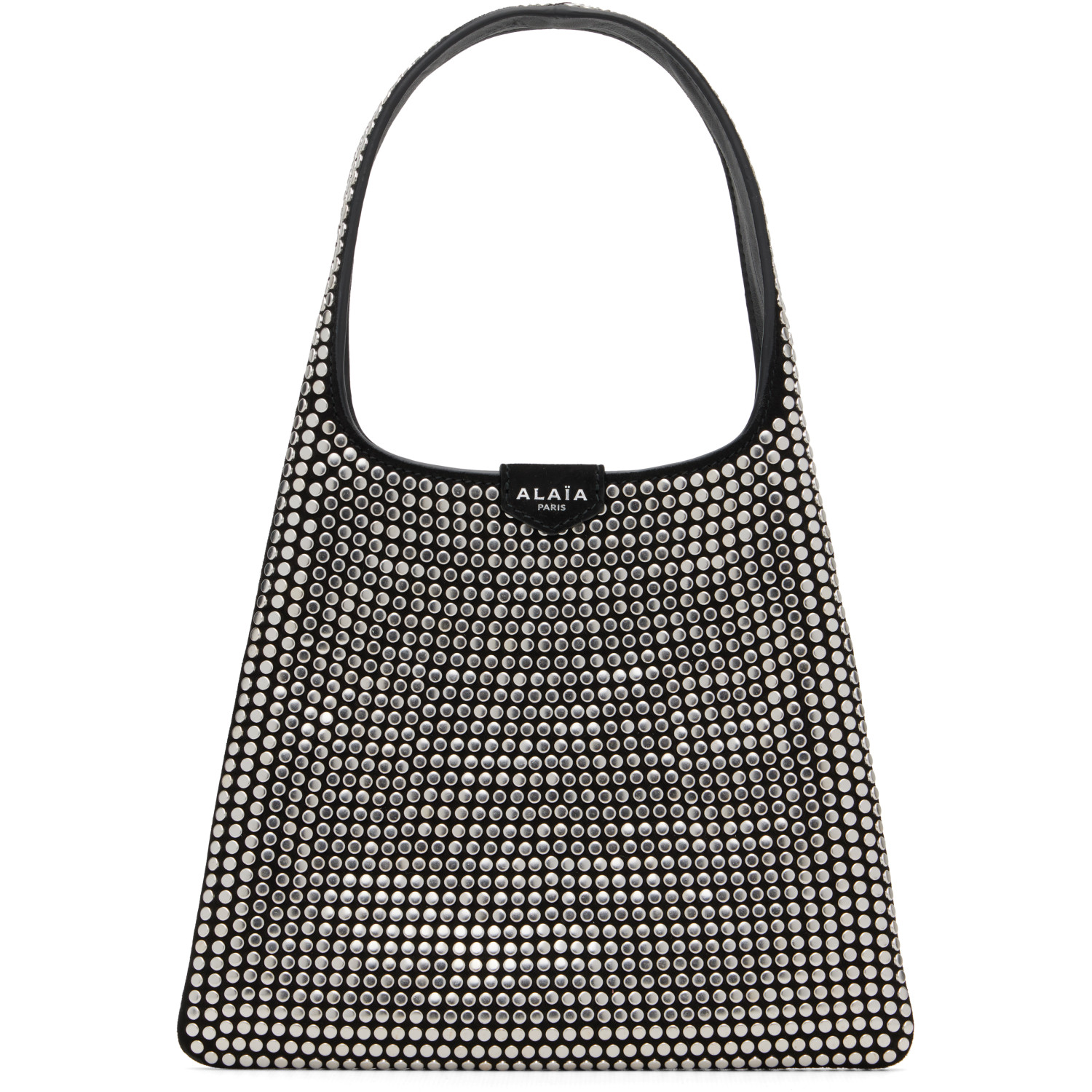 ALAÏA Black Studs Top Handle Bag