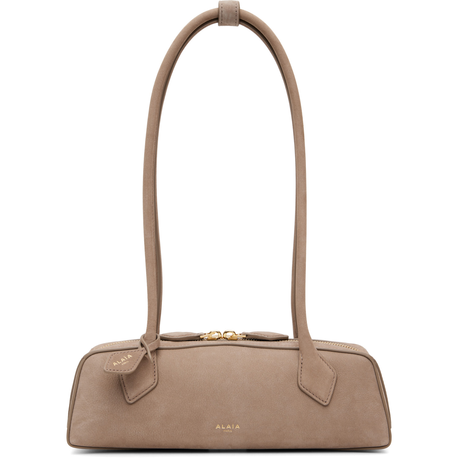 ALAÏA Taupe 'Le Teckel' Small Bag